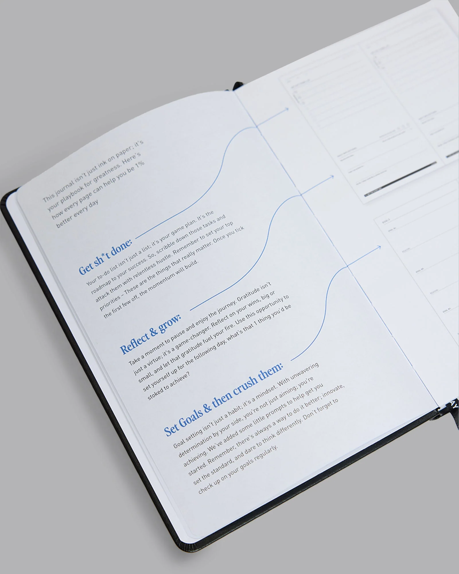 1% Better Journal - Black - Image 2