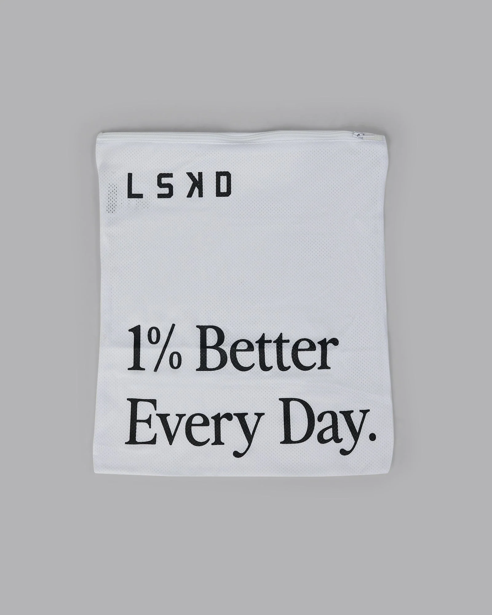 1% Better Wash Bag Set - White-Black - Image 5