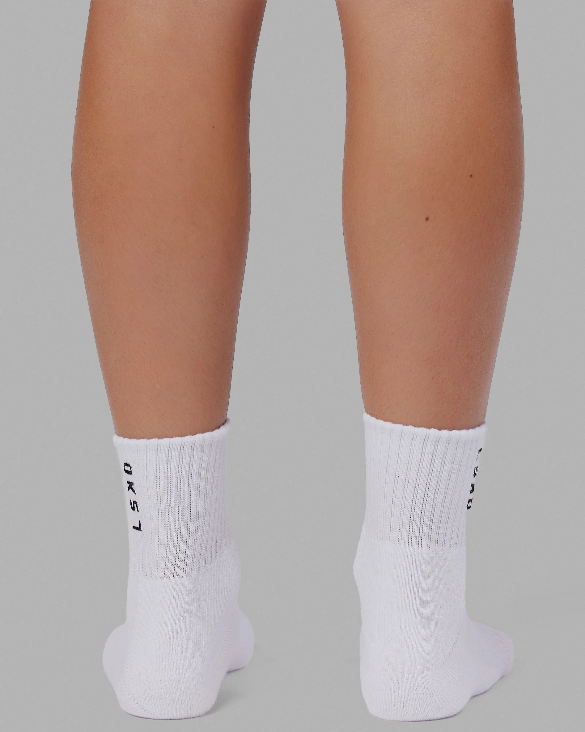 Signal Quarter Socks 3 Pack - White-Black - Image 4