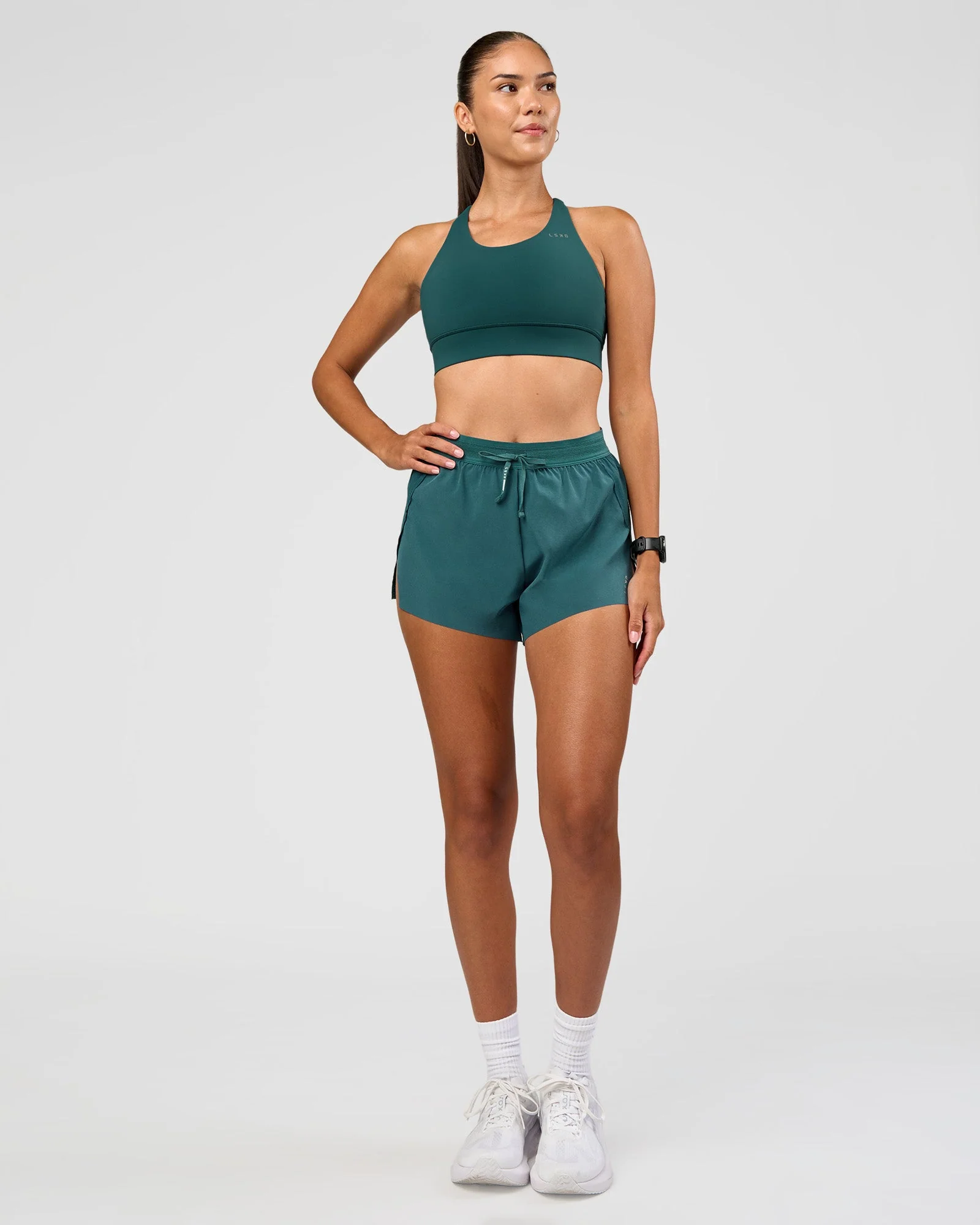 Accelerate 3" High-Rise Running Short - Transformative Teal - Image 5