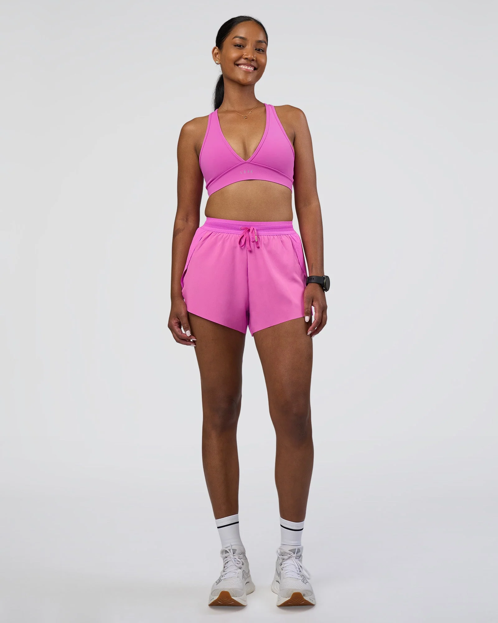 Accelerate 3" High-Rise Running Short - Ultra Fuchsia - Image 5