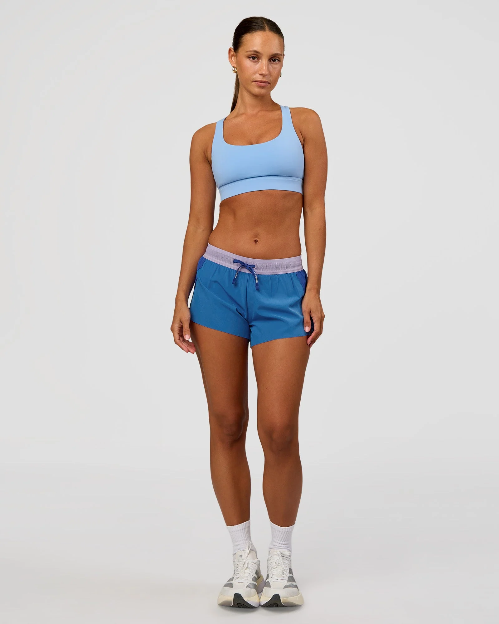 Accelerate 3" Mid-Rise Running Short - Electric Indigo-Multi - Image 2