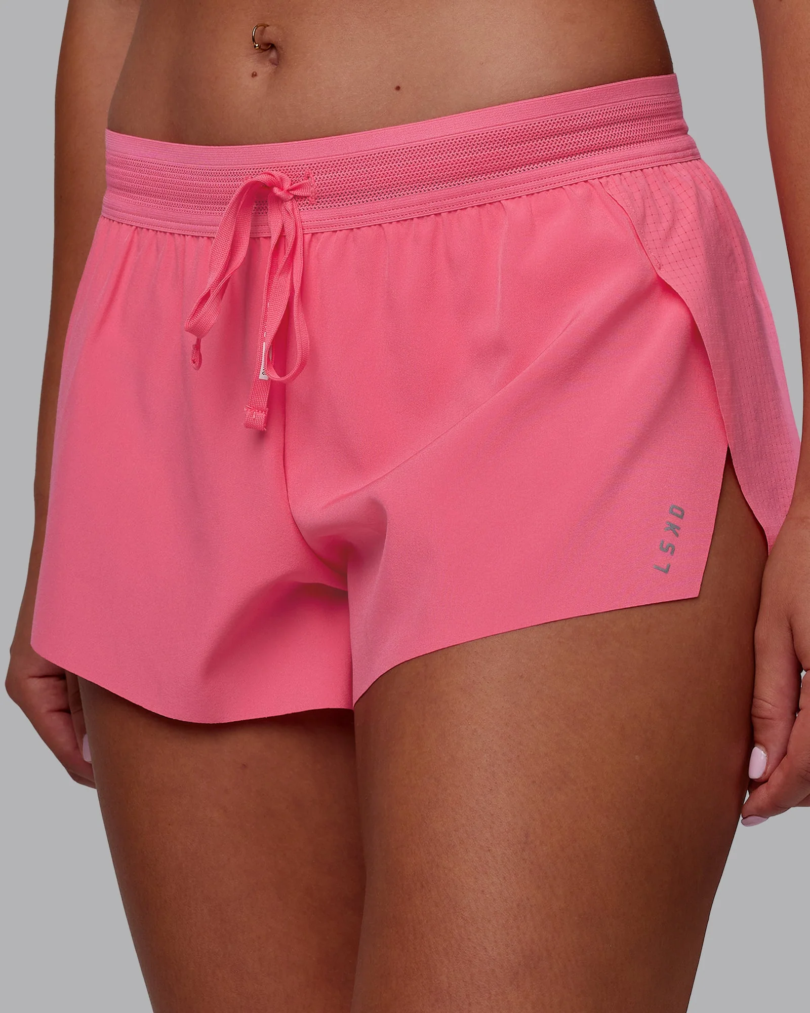 Accelerate 3" Running Short - Pink Lemonade