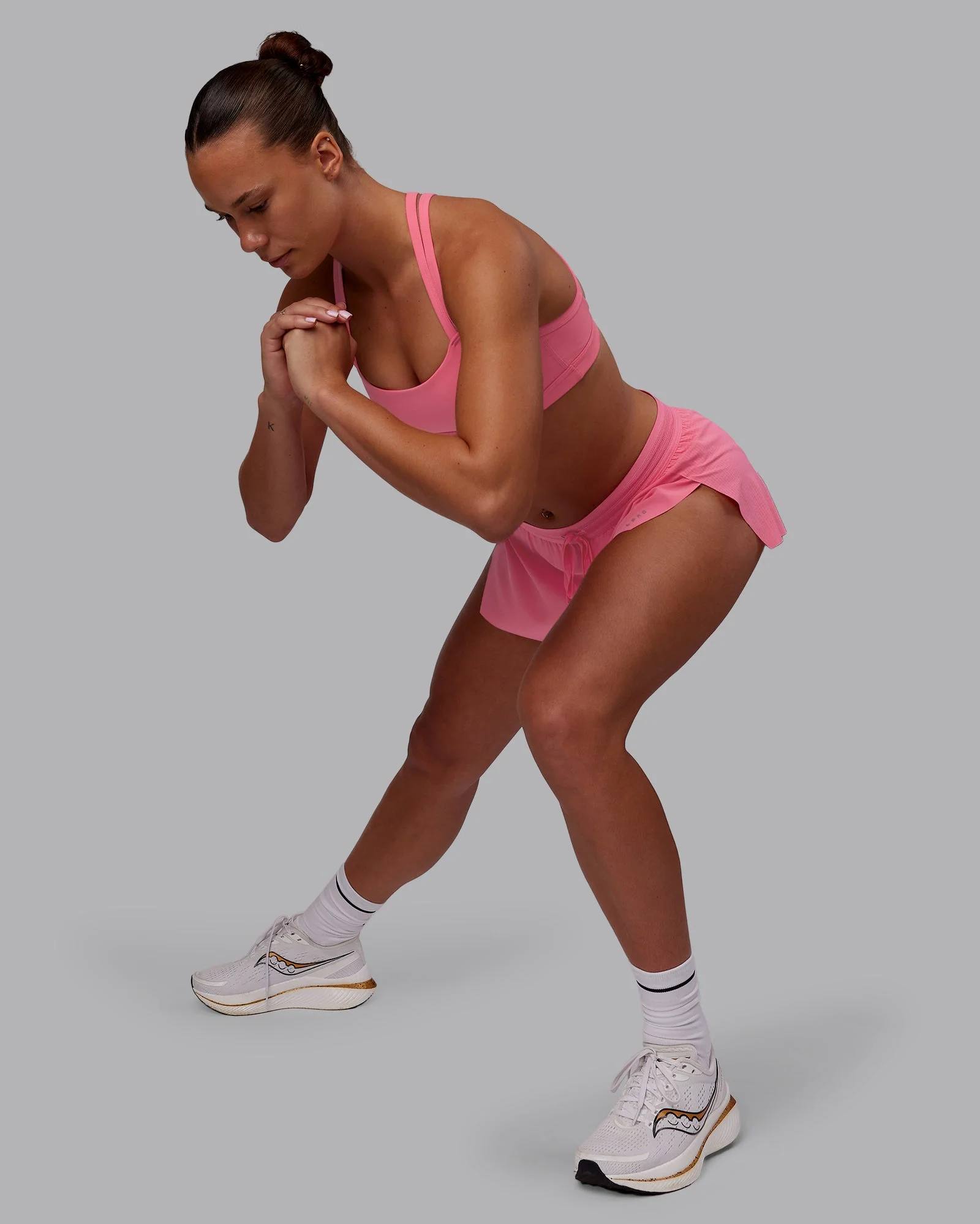 Accelerate 3" Running Short - Pink Lemonade - Image 3