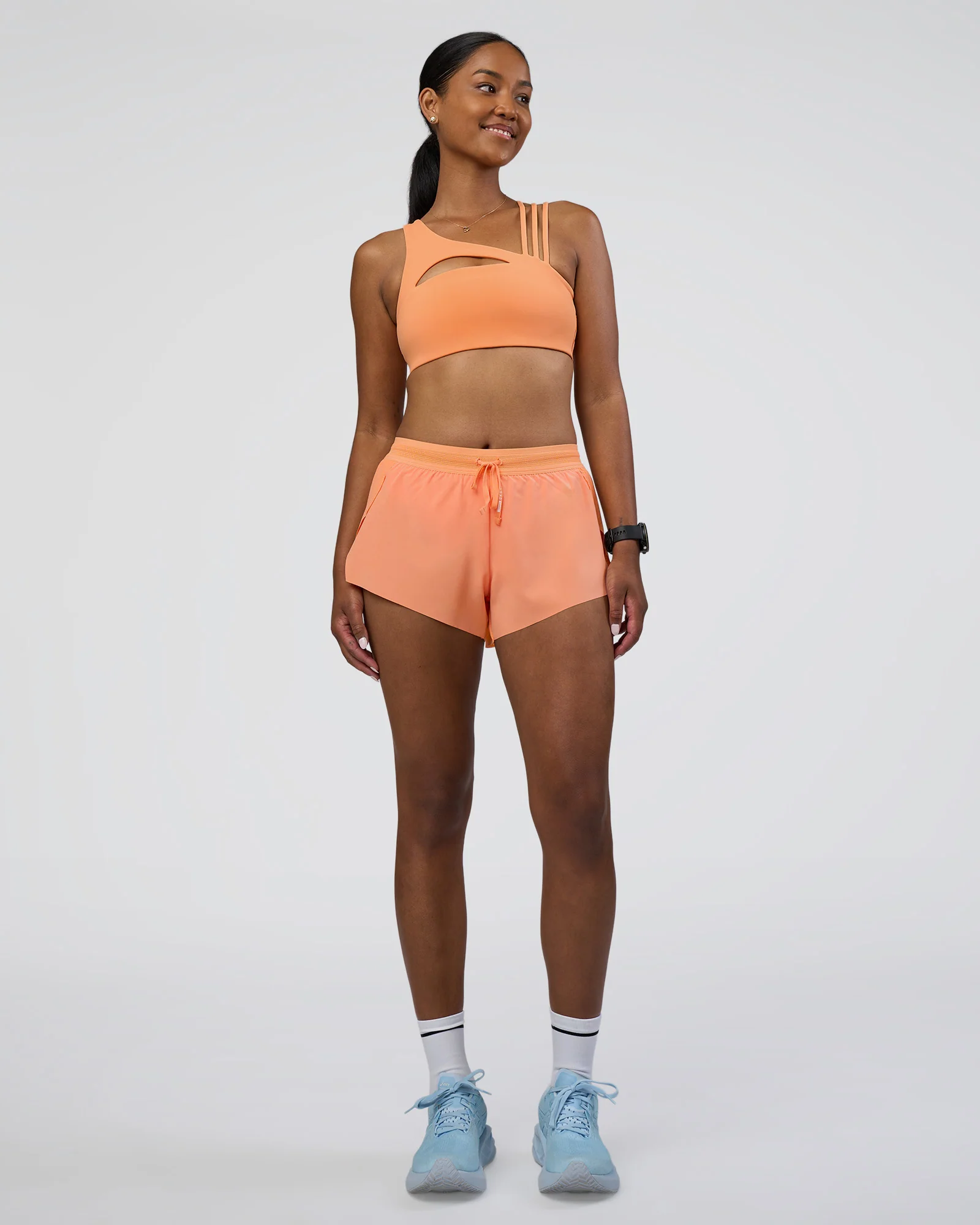 Accelerate 3" Mid-Rise Running Short - Cantaloupe - Image 5