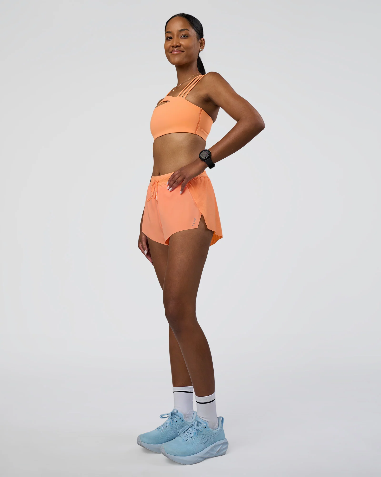 Accelerate 3" Mid-Rise Running Short - Cantaloupe - Image 7
