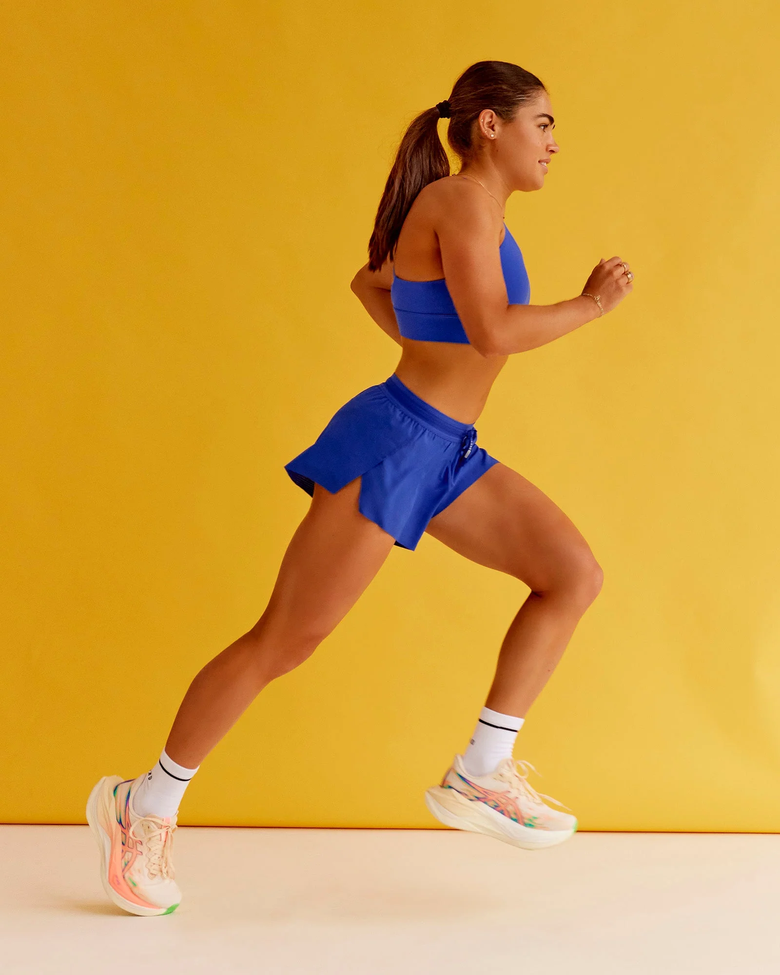 Accelerate 3" Mid-Rise Running Short - Electric Indigo - Image 7