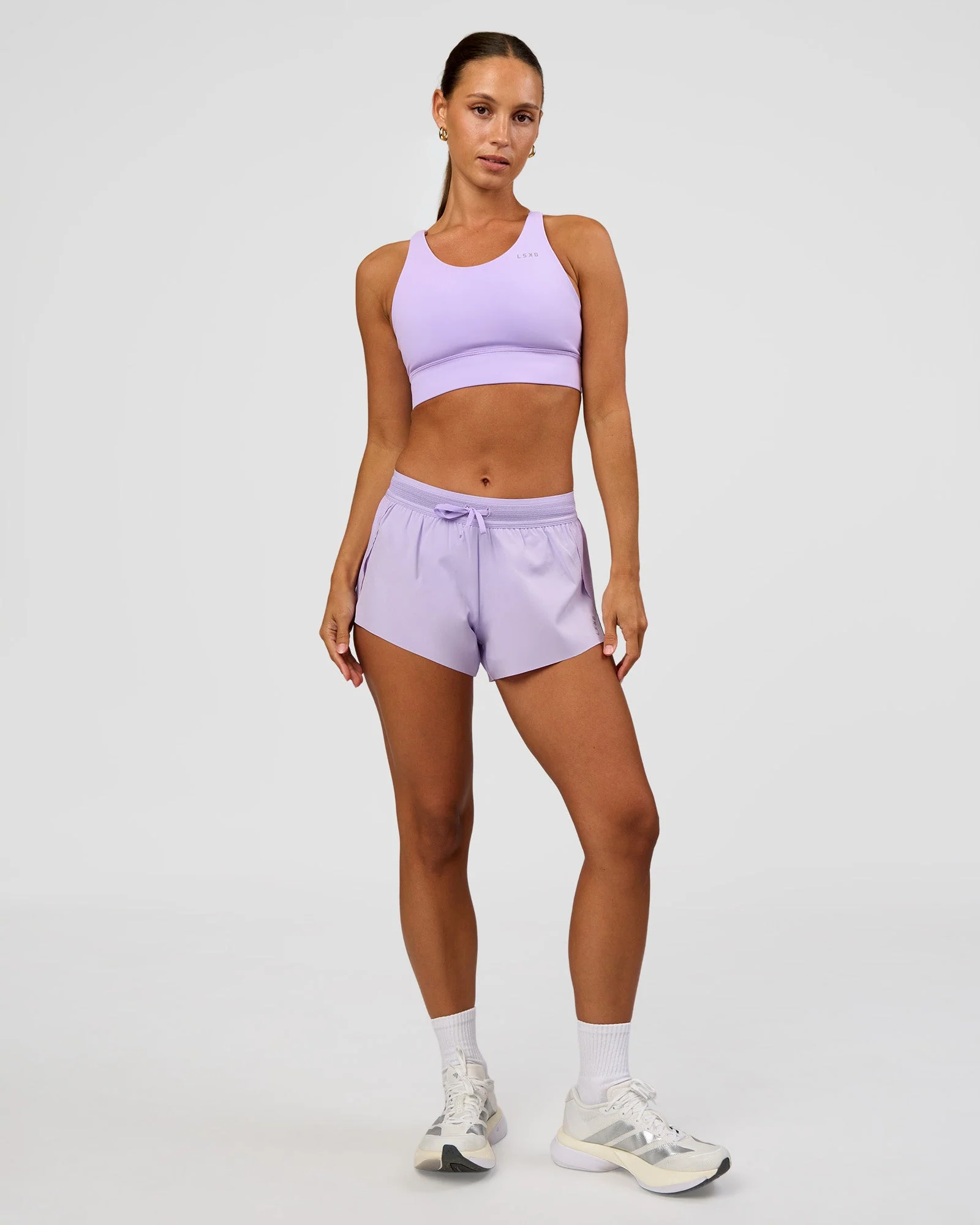 Accelerate 3" Mid-Rise Running Short - Pale Lilac - Image 9