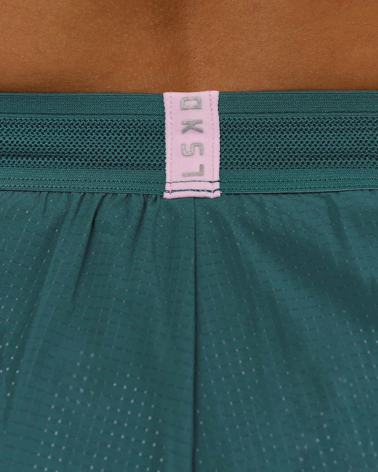 Accelerate 3" Mid-Rise Running Short - Transformative Teal-Marshmallow - Image 10