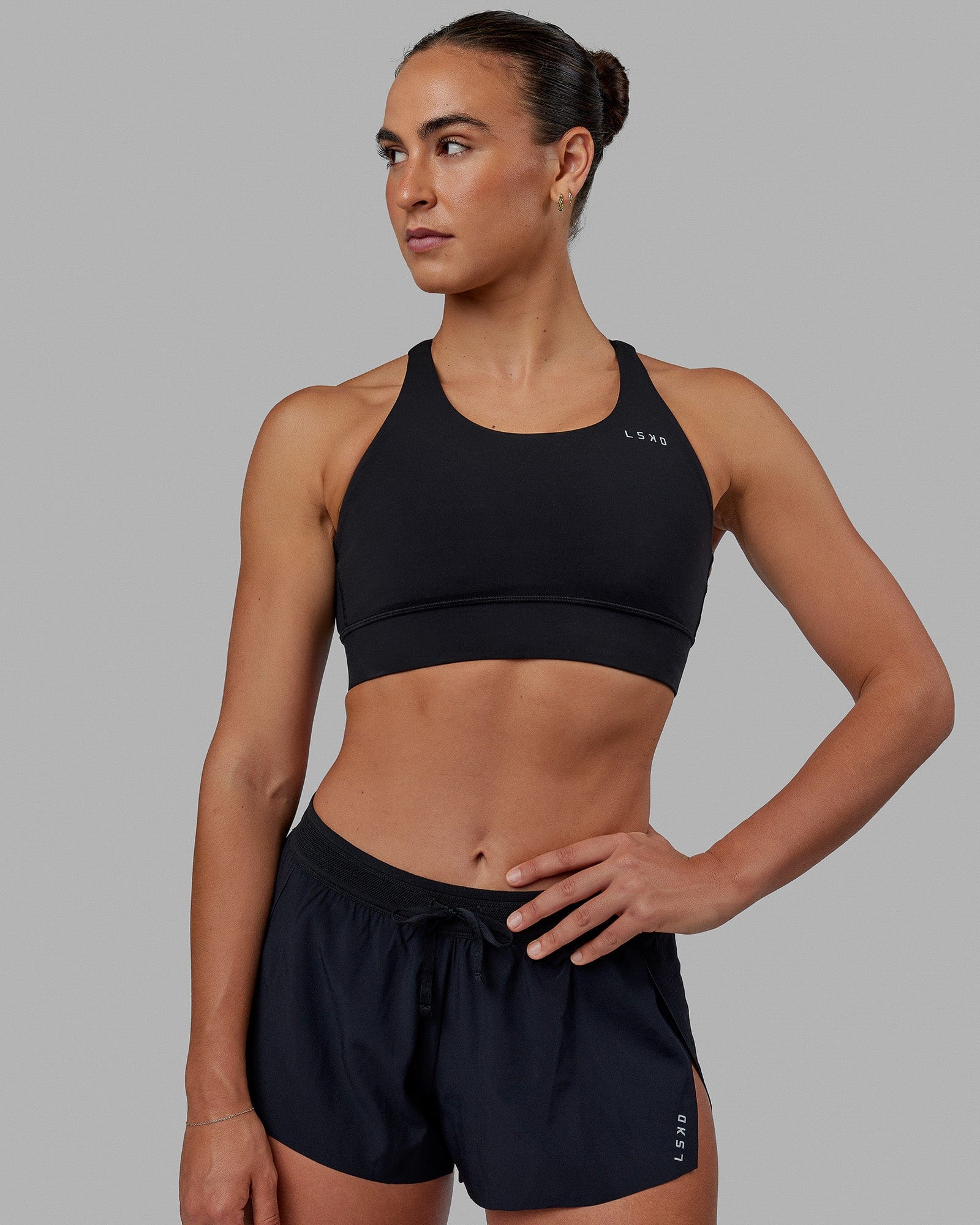 Accelerate Sports Bra - Black - Image 3
