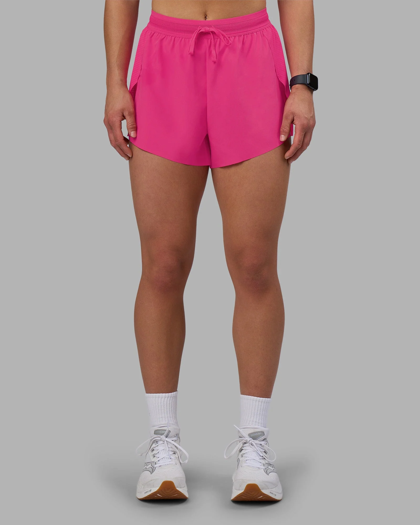 Accelerate 3" High-Rise Running Short - Ultra Pink - Image 2