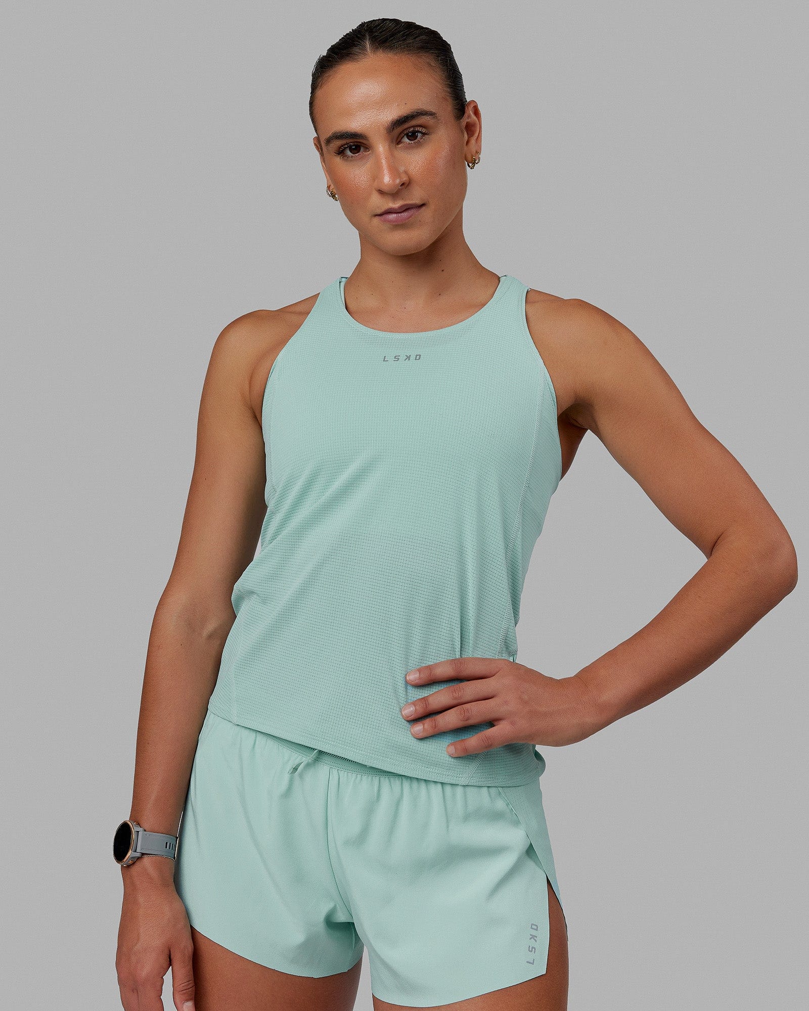 Accelerate Performance Tank - Pastel Turquoise - Image 3
