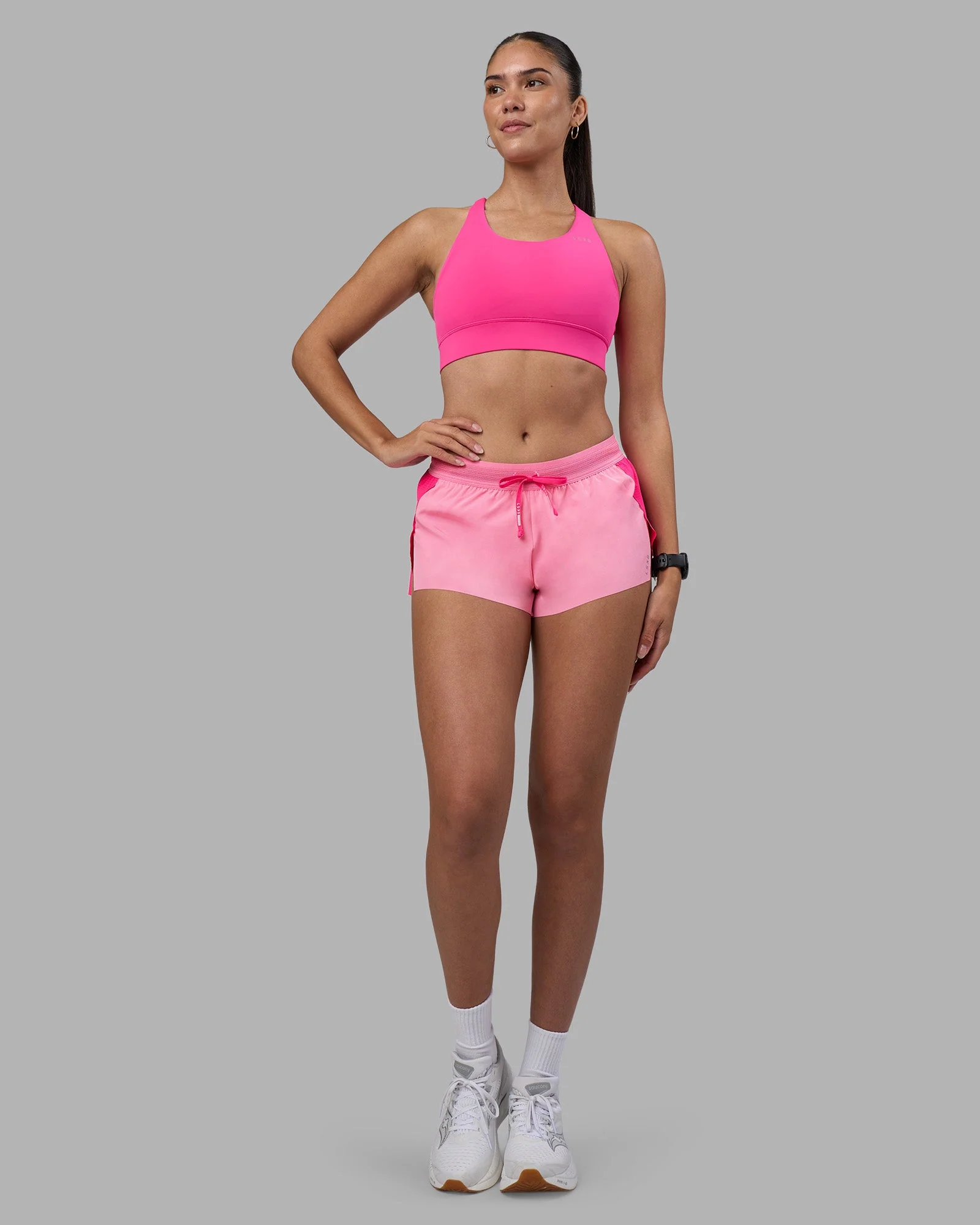 Accelerate 3" Mid-Rise Running Short - Ultra Pink-Candy Pink - Image 6