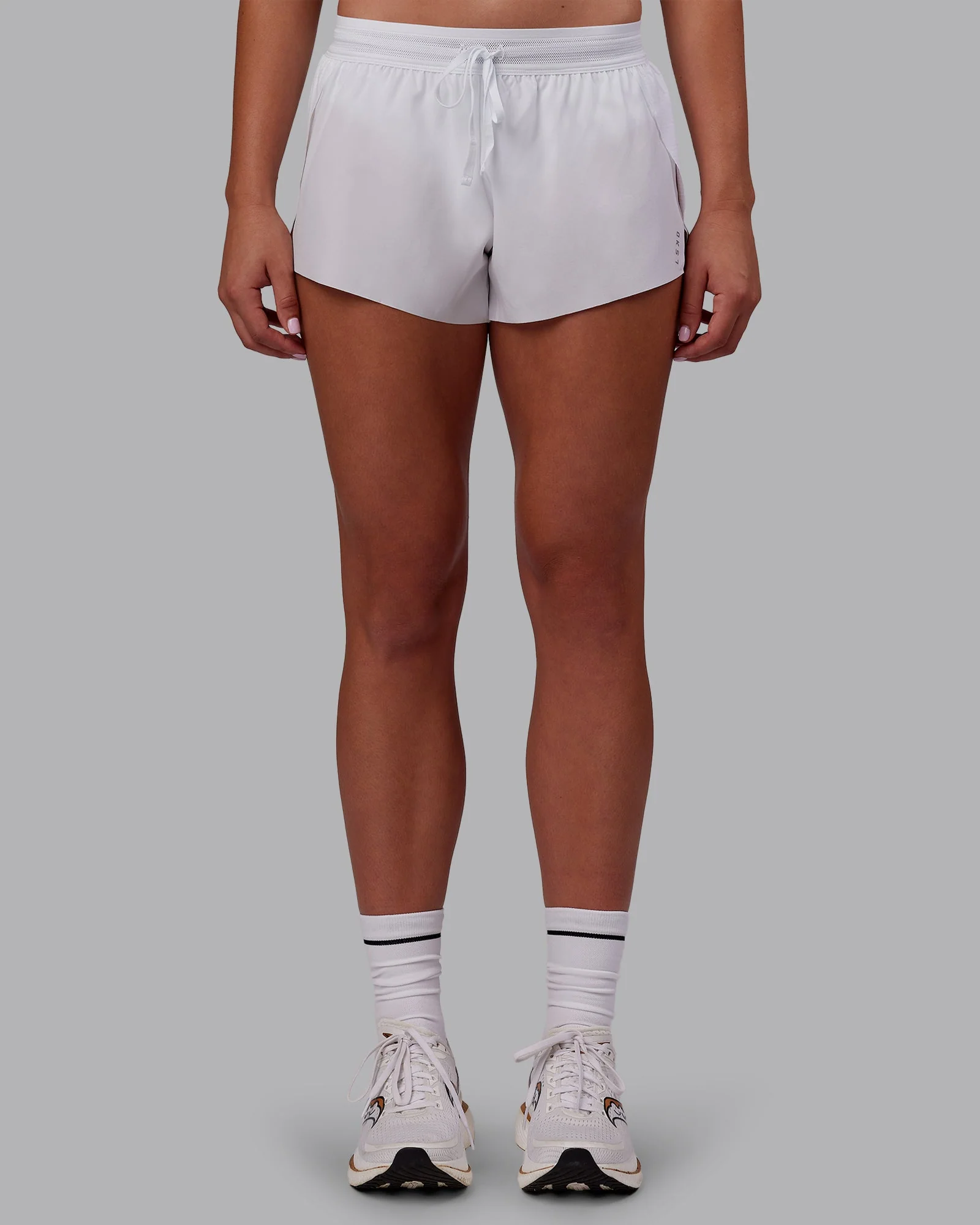 Accelerate 3" Mid-Rise Running Short - White - Image 7