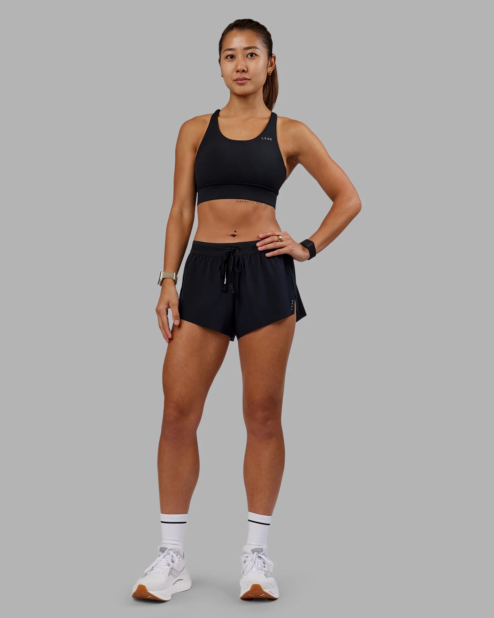 Accelerate 3" Mid-Rise Running Short - Black - Image 5
