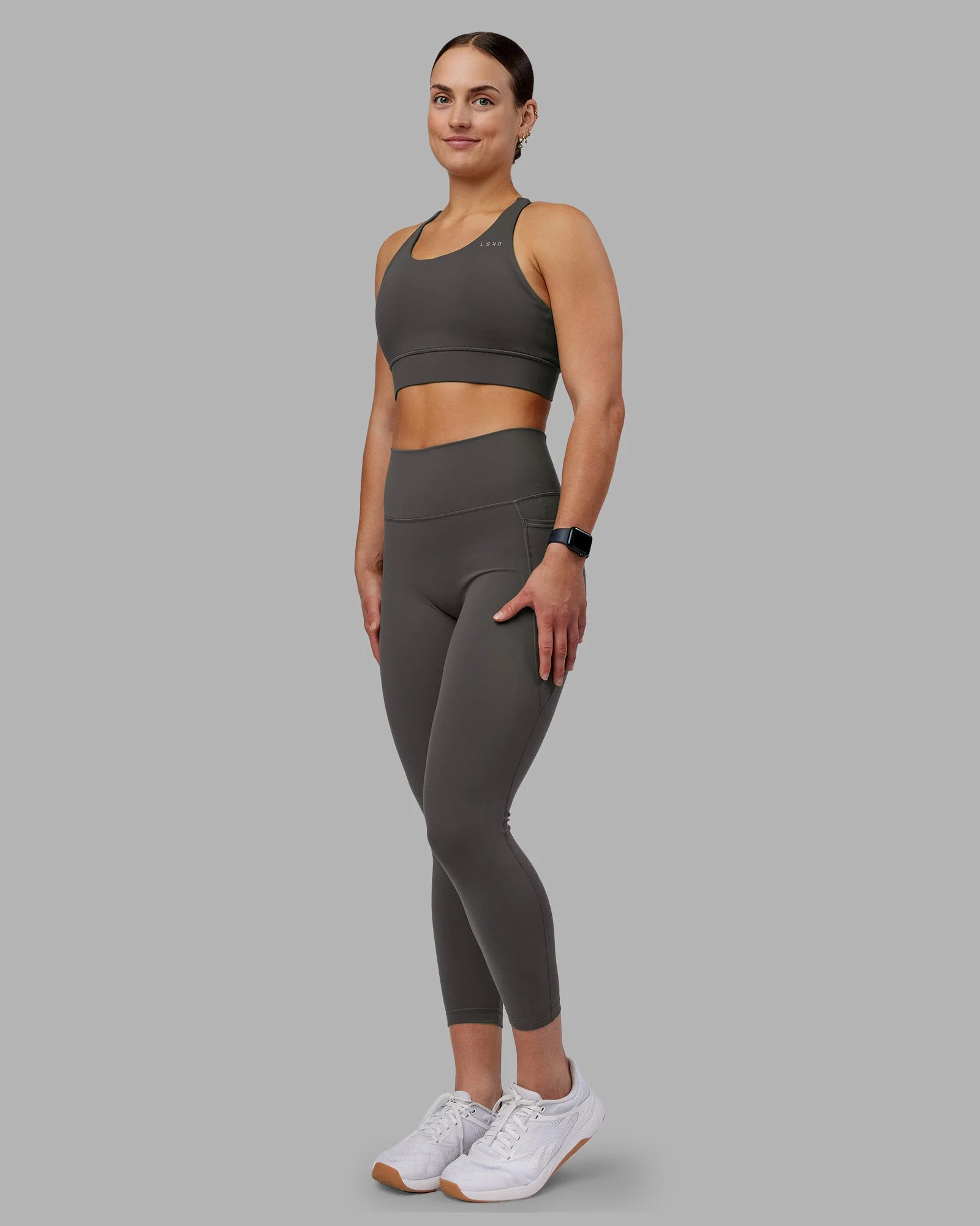 Accelerate Sports Bra - Dark Storm - Image 4