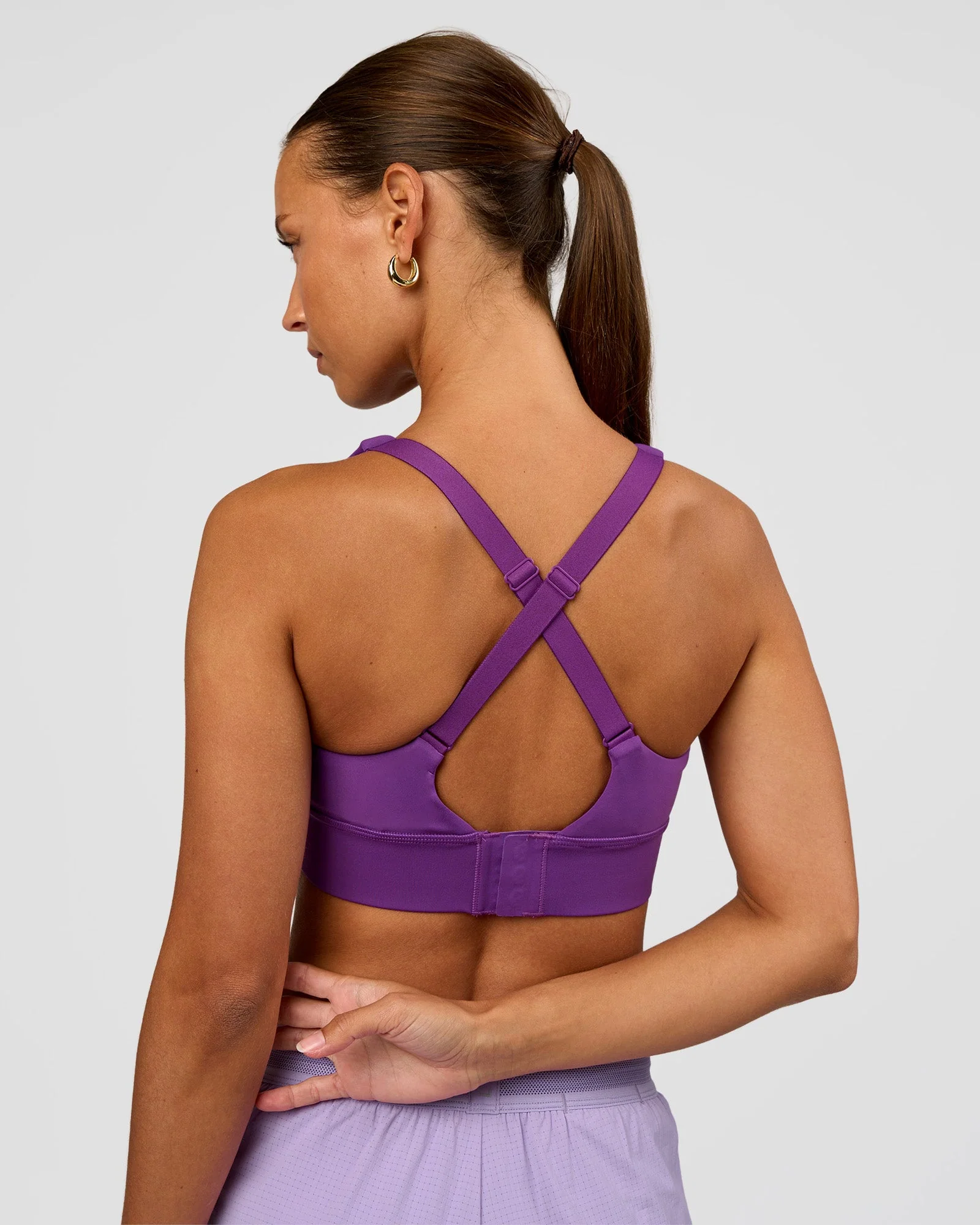 Accelerate Sports Bra - Fresh Purple - Image 2