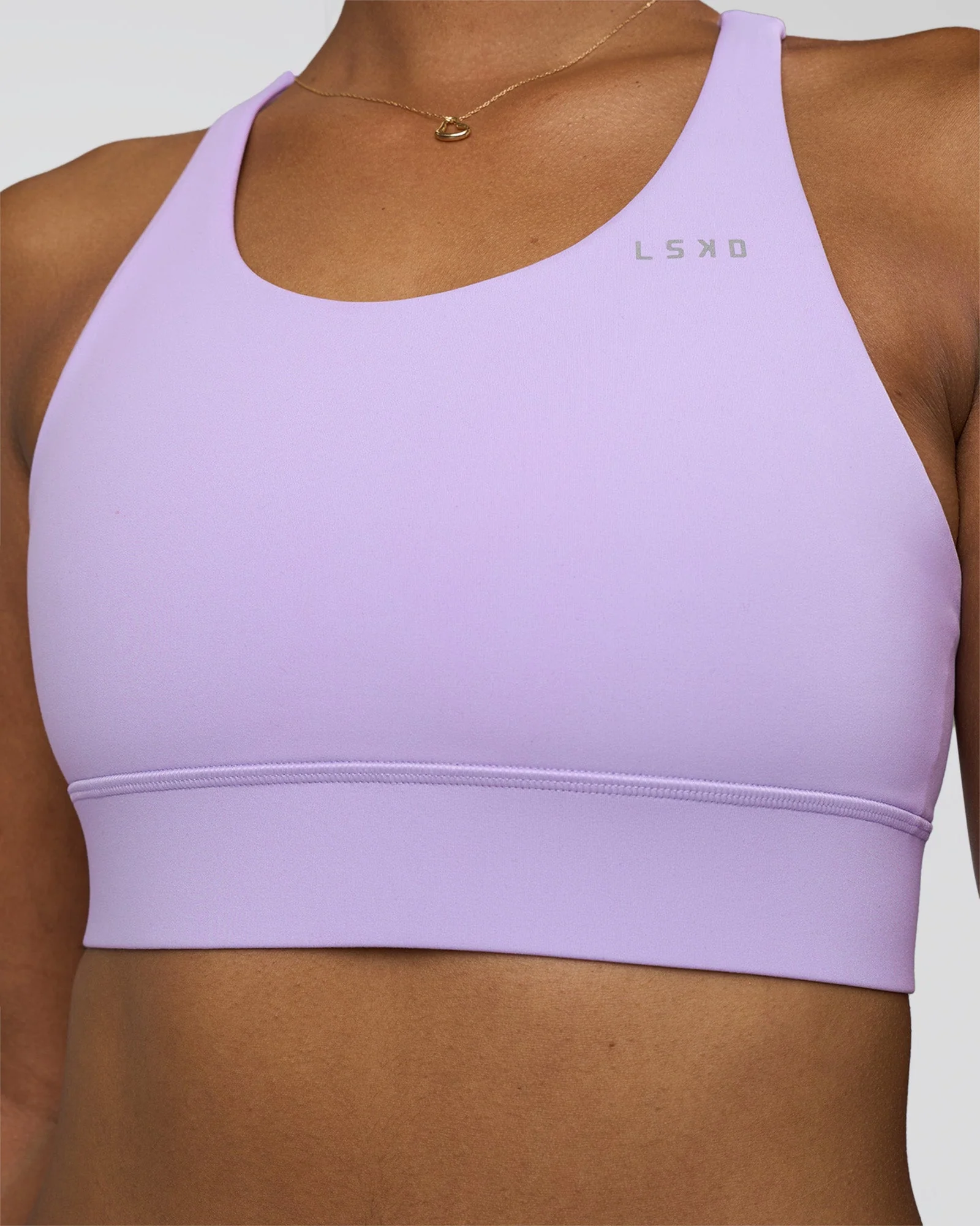 Accelerate Sports Bra - Pale Lilac - Image 3
