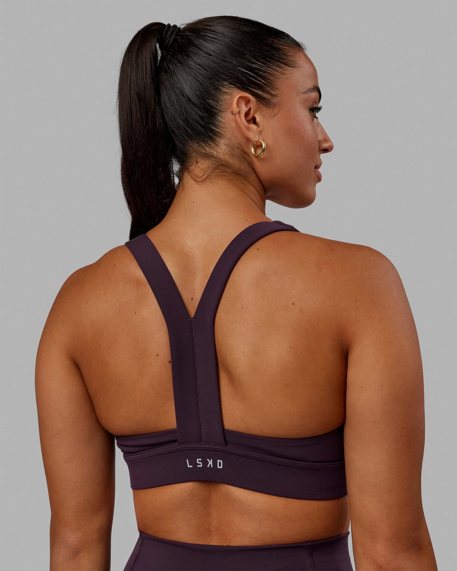 Advance Sports Bra - Midnight Plum - Image 4