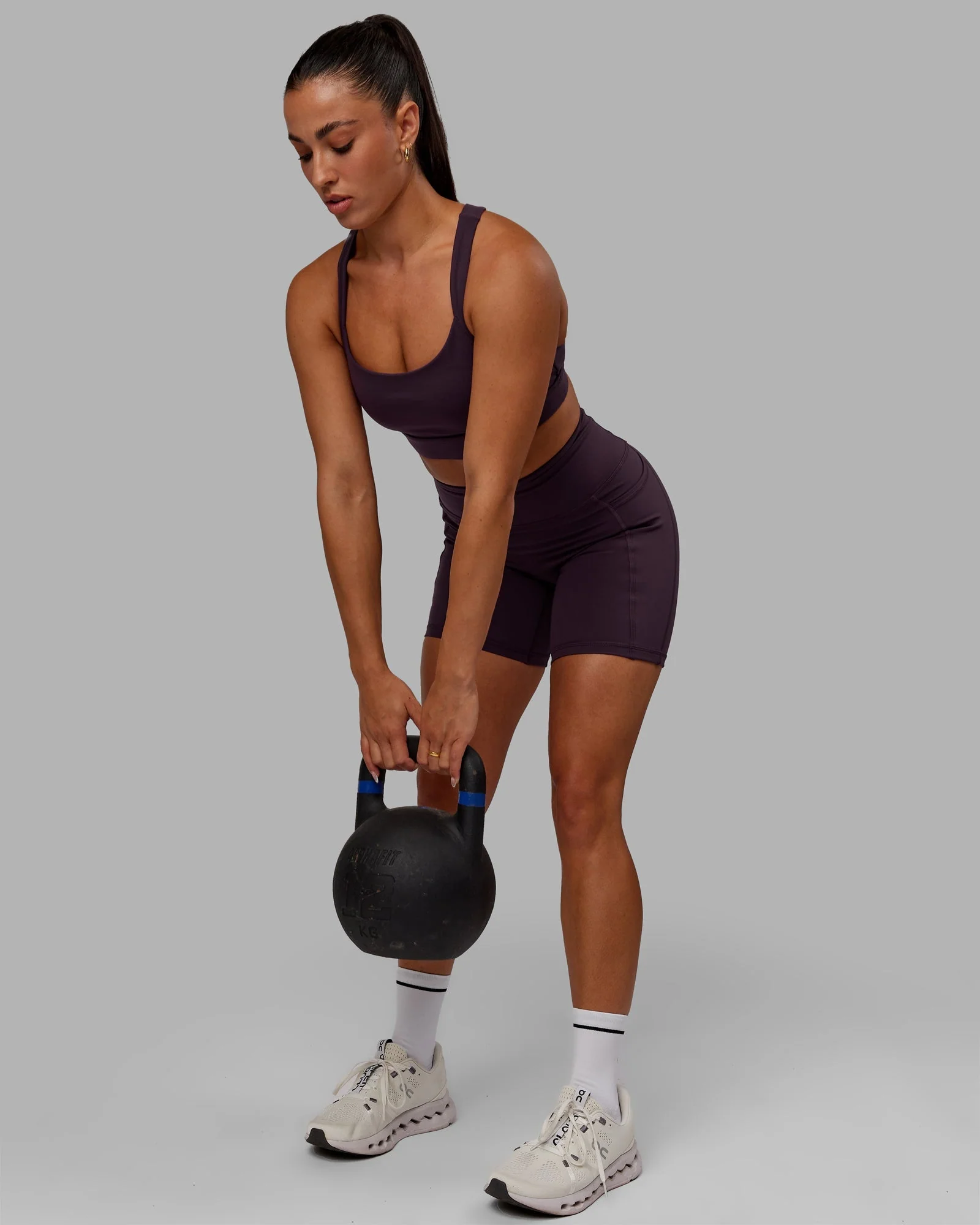 Advance Sports Bra - Midnight Plum - Image 5
