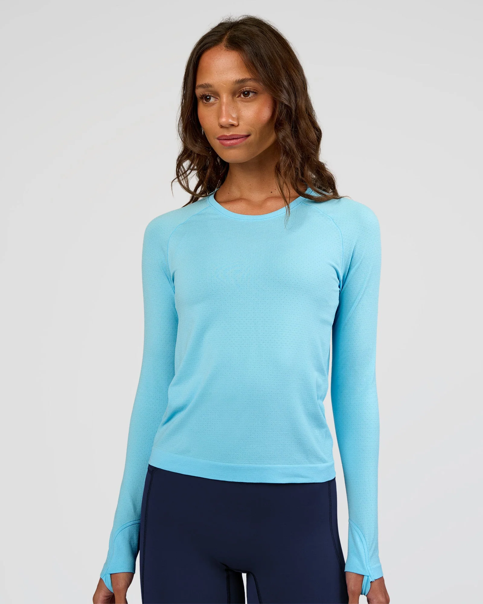 AeroFLX+ Seamless Long Sleeve Tee - Baltic Sea/Baltic Sea