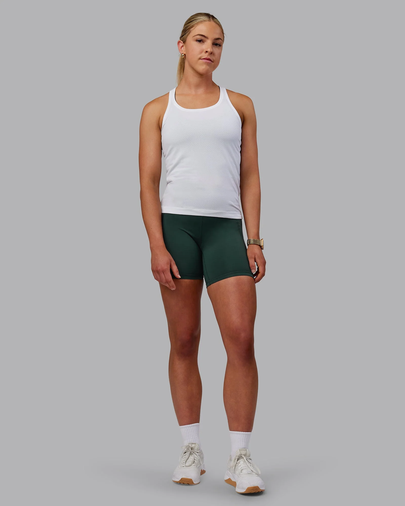 AeroFLX+ Seamless Tank - White/White - Image 6
