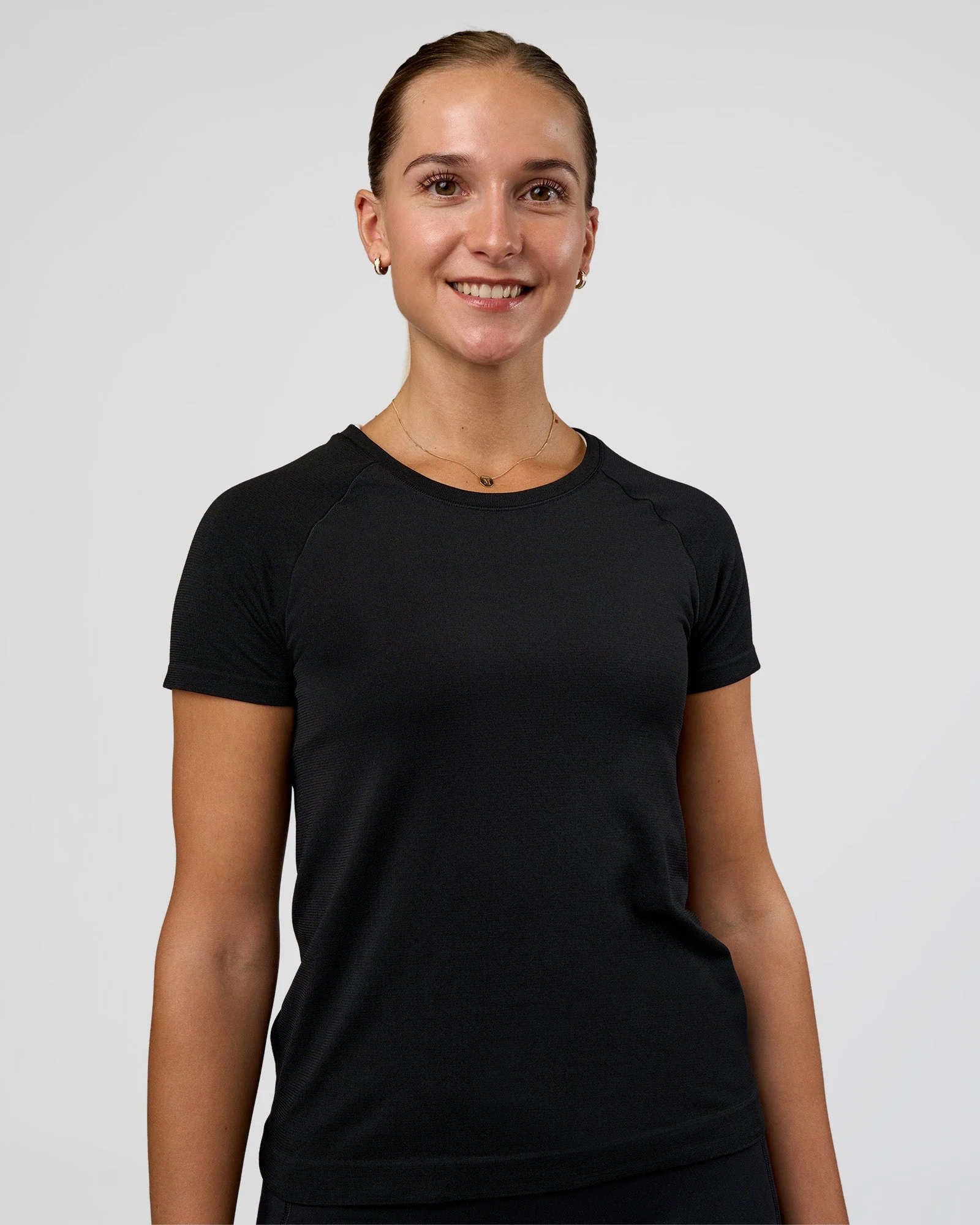 AeroFLX+ Seamless Tee - Black/Black