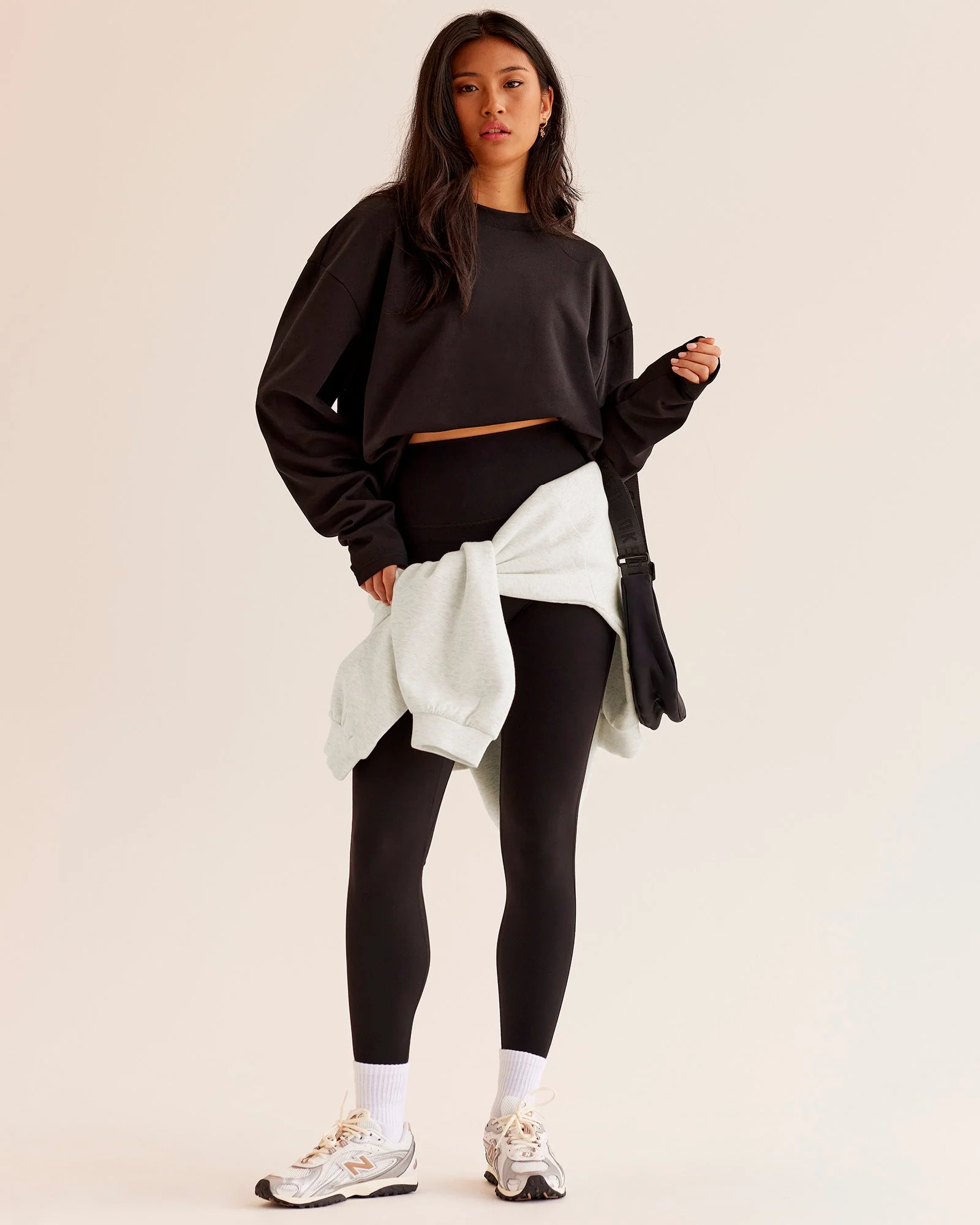 AfterDark ZeroCrease Long Sleeve Tee - Black - Image 4