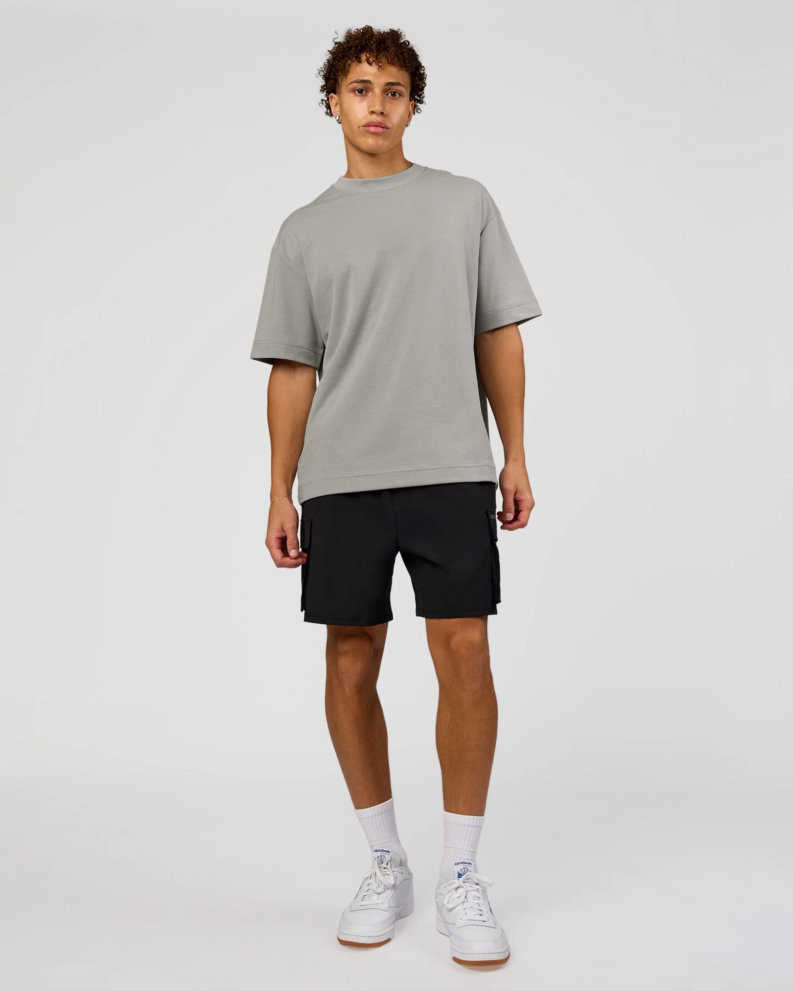 AfterDark ZeroCrease Oversized Tee - Alloy - Image 3