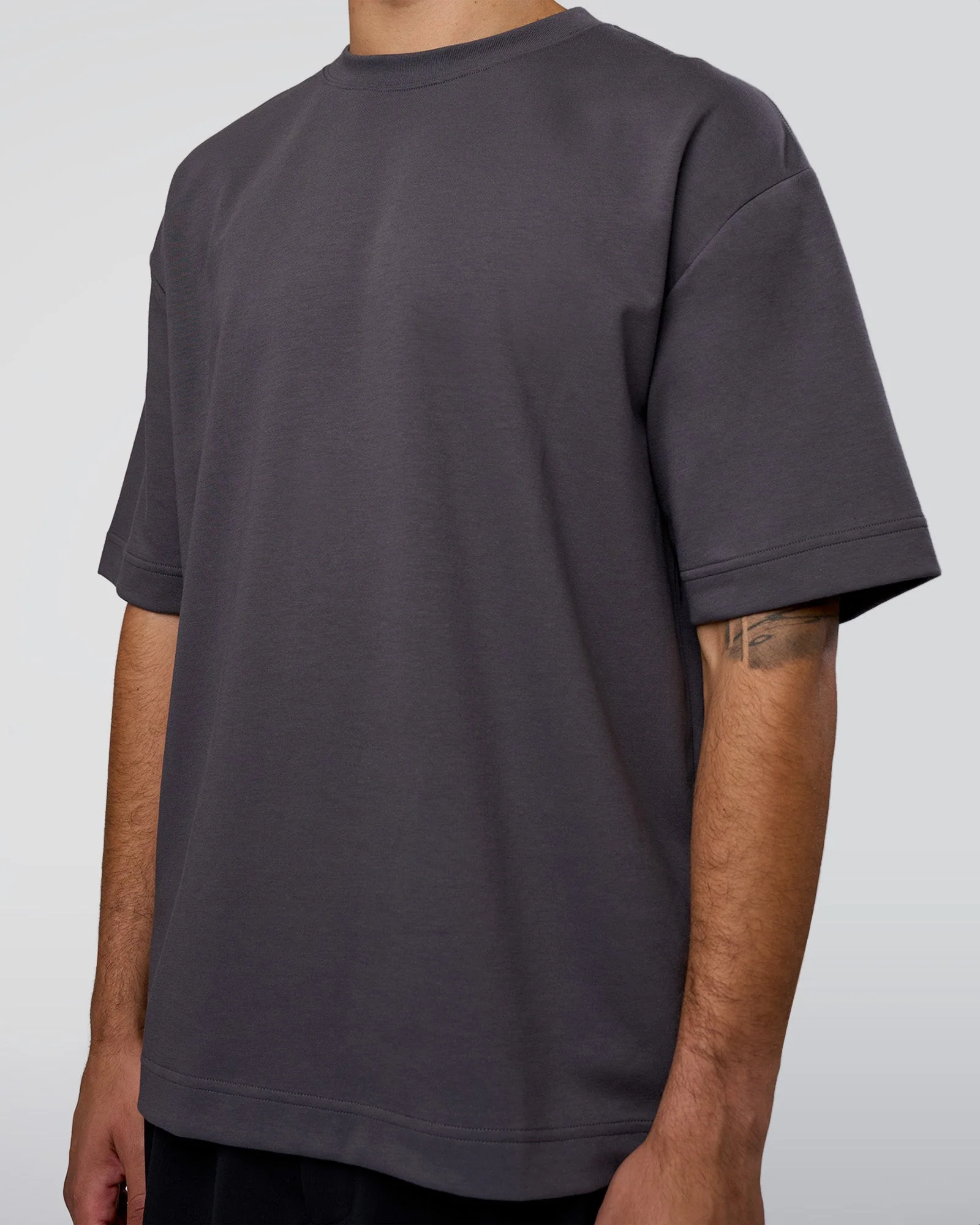 AfterDark ZeroCrease Oversized Tee - Dark Storm - Image 11