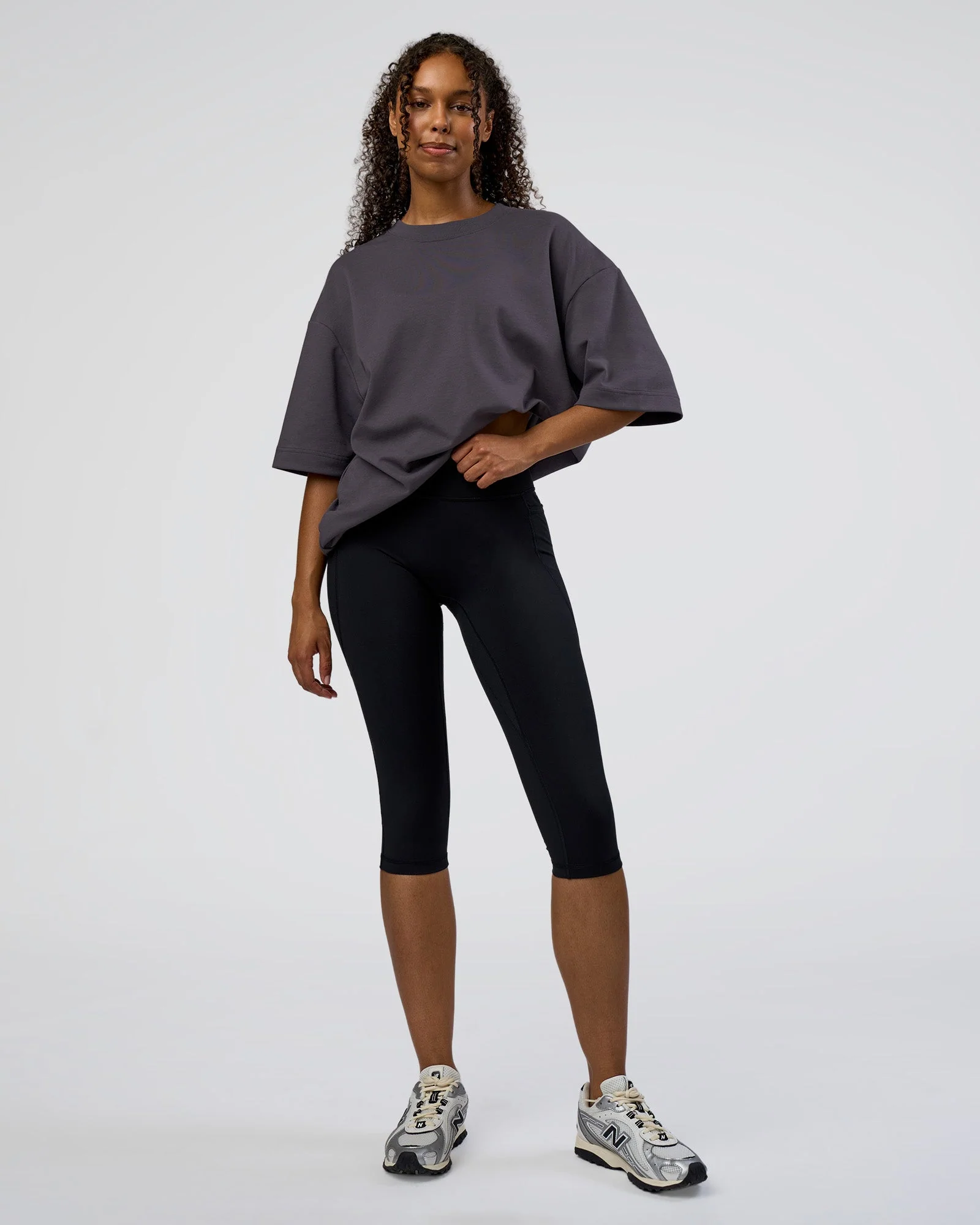 AfterDark ZeroCrease Oversized Tee - Dark Storm - Image 8