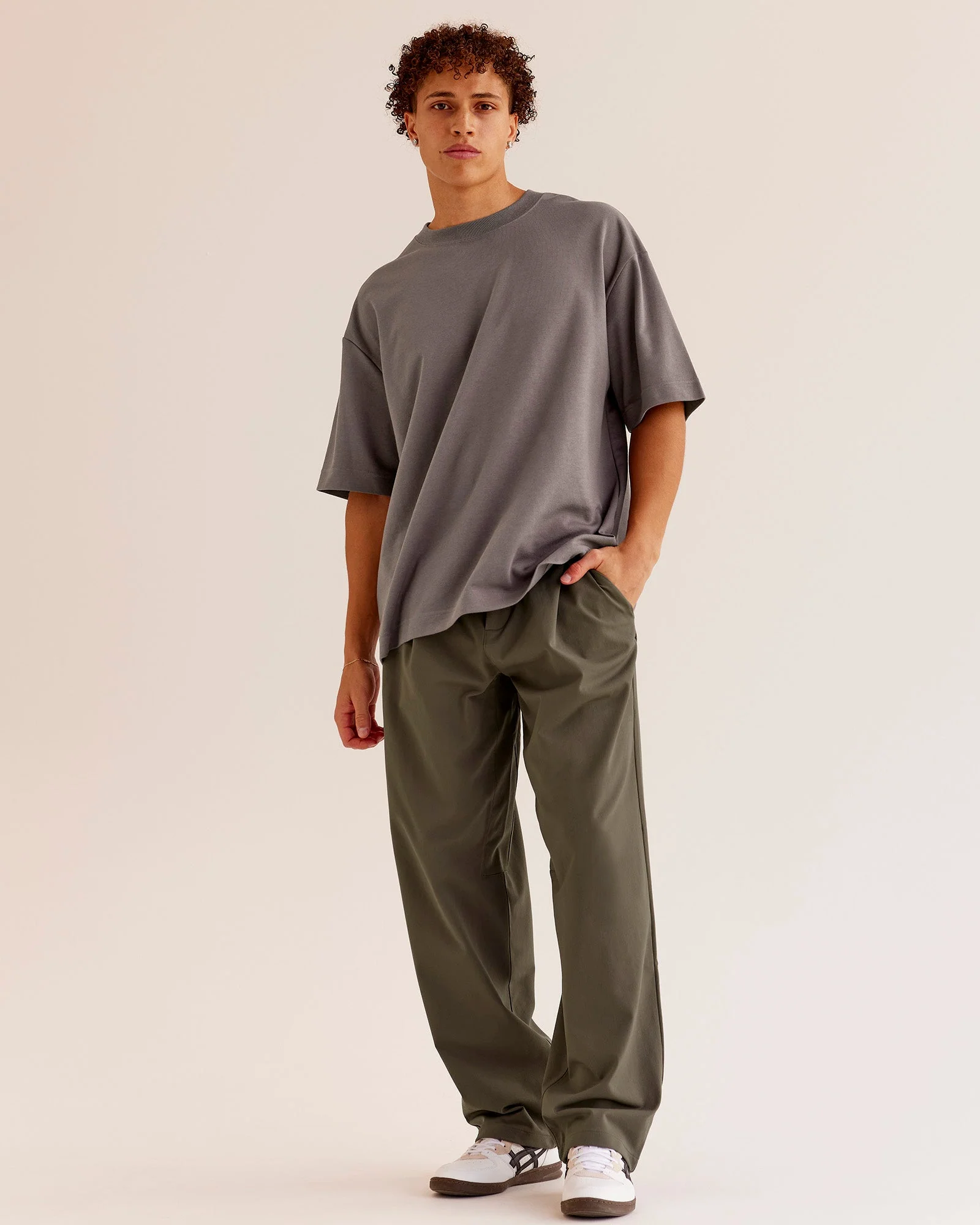 AfterDark ZeroCrease Oversized Tee - Duskstone - Image 3
