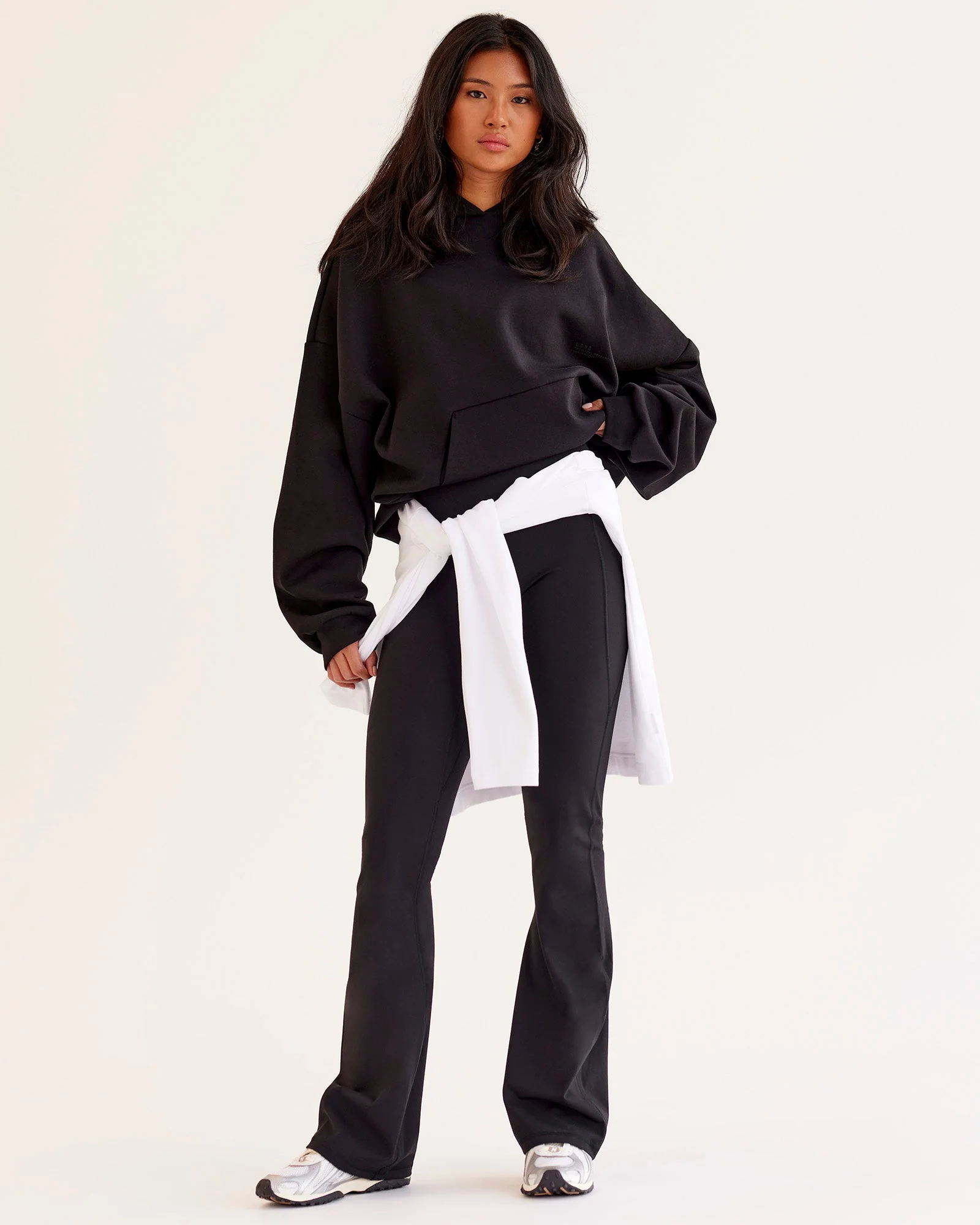 AfterDark ZeroCrease Oversized Hoodie - Black - Image 5