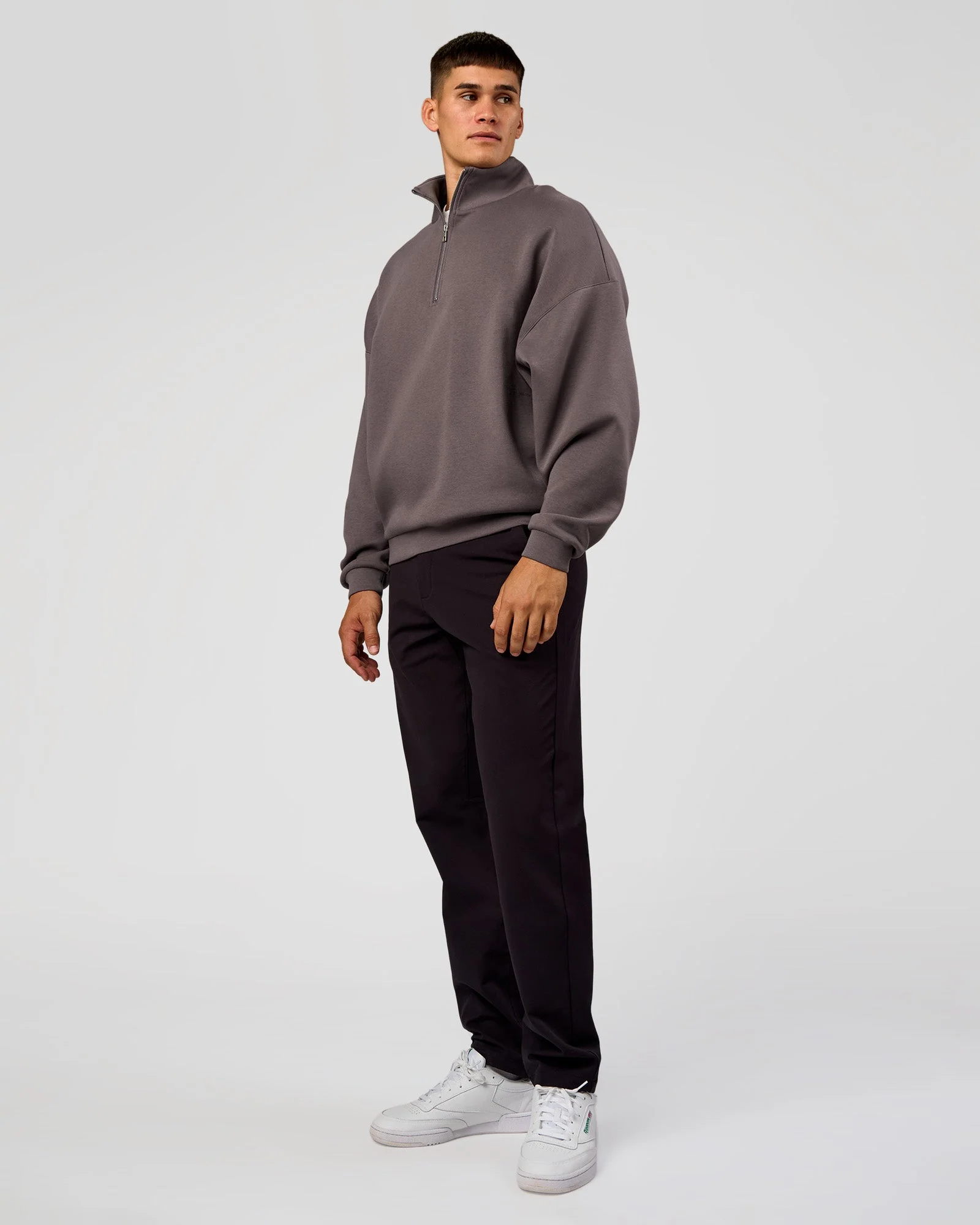 AfterDark ZeroCrease Quarter Zip - Duskstone - Image 7