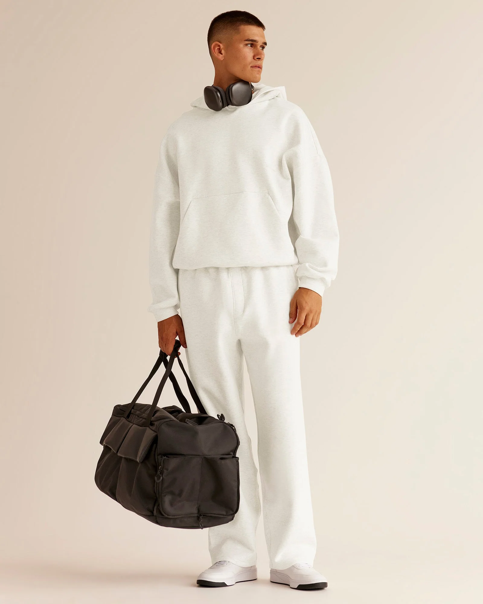 AfterDark ZeroCrease Straight Leg Pant - Silver Marl - Image 4