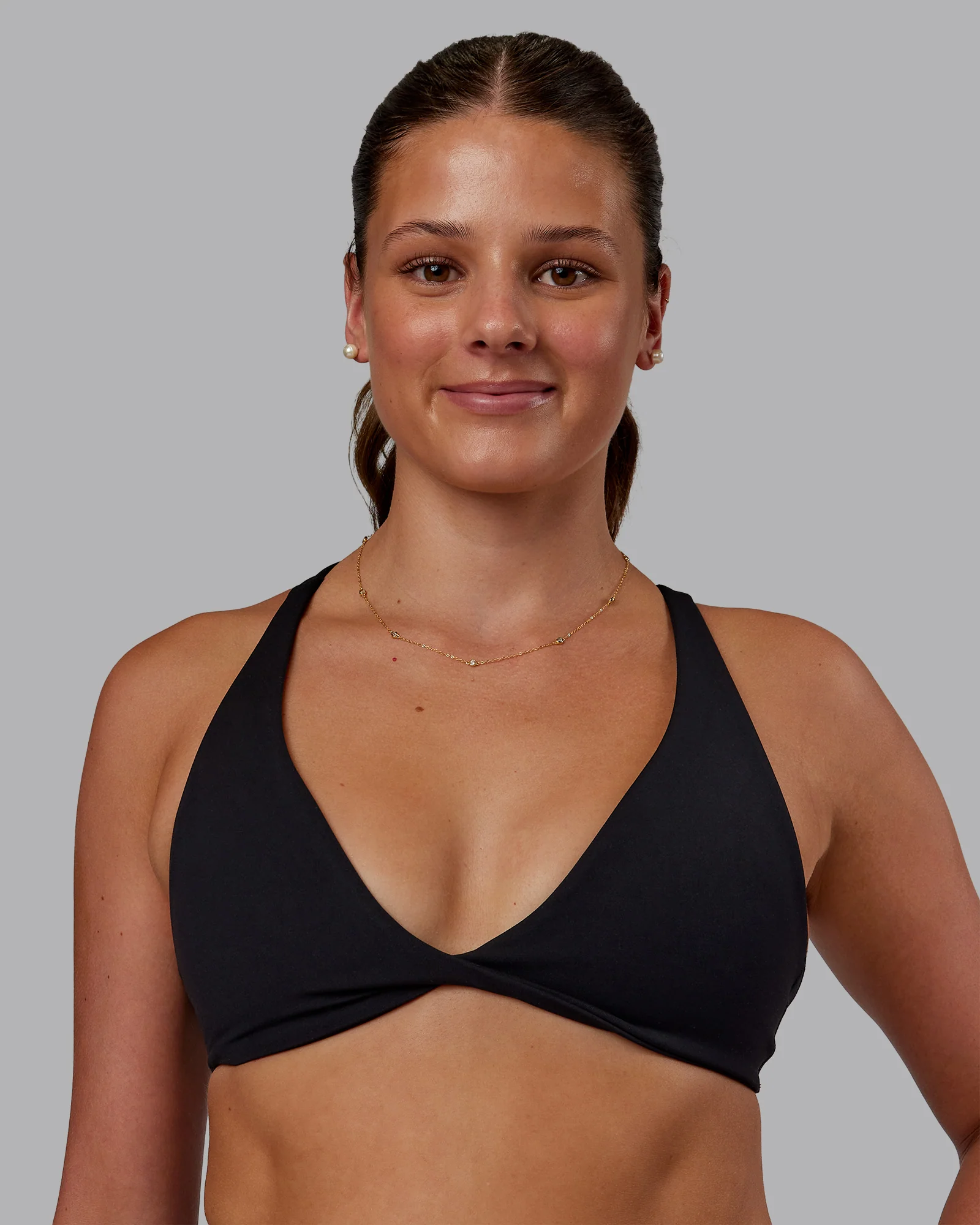Agile Sports Bra - Black - Image 2