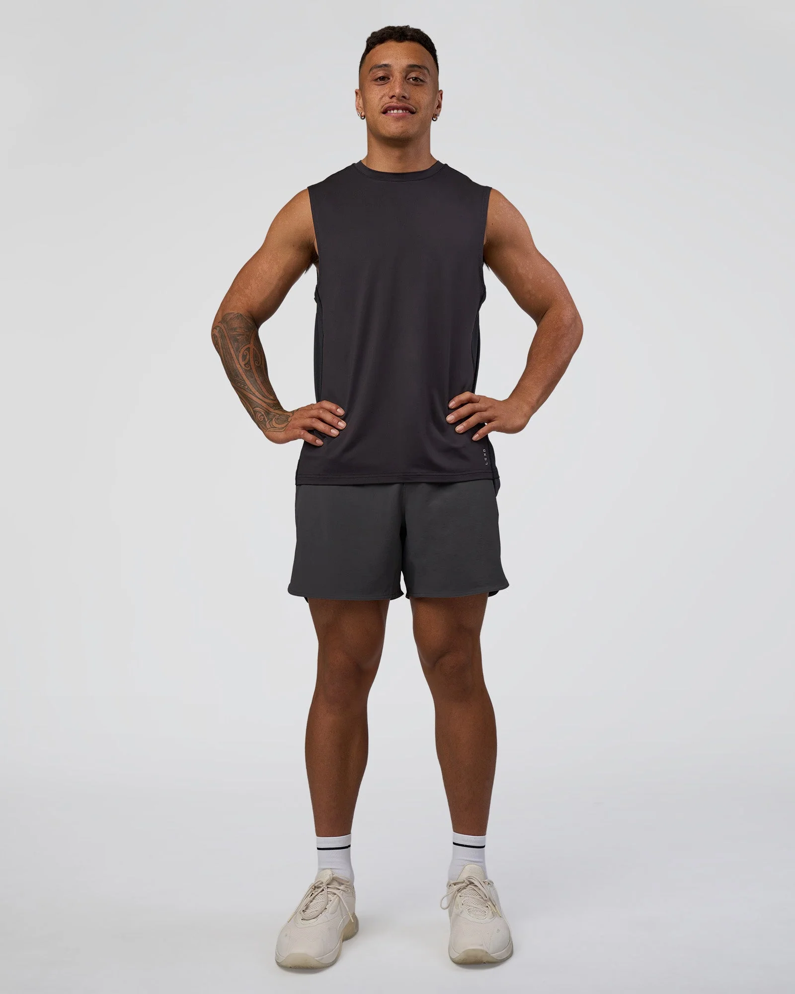 AirTrack Muscle Tank - Black - Image 4