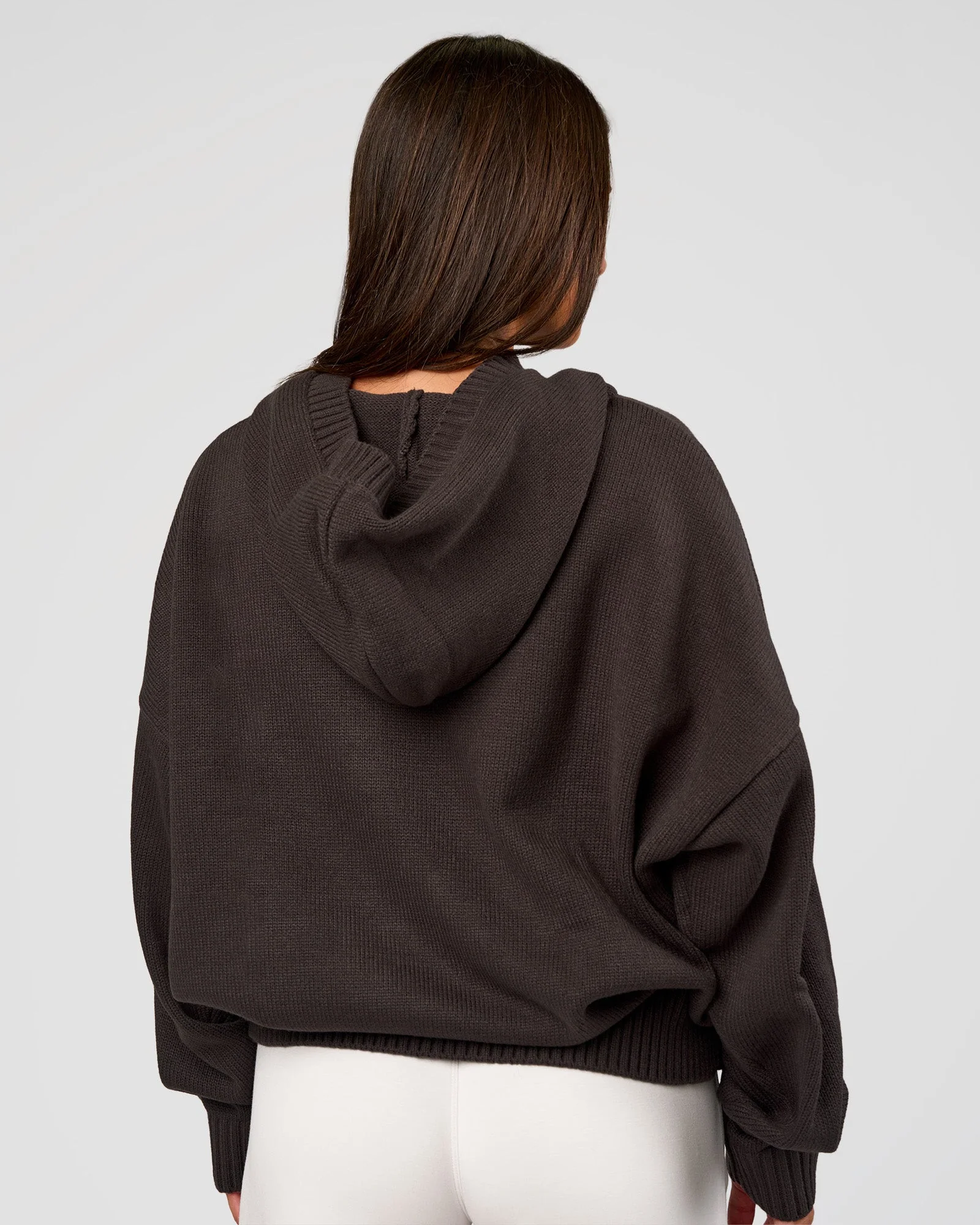 All Day Active Knitted Hoodie - Dark Storm - Image 3