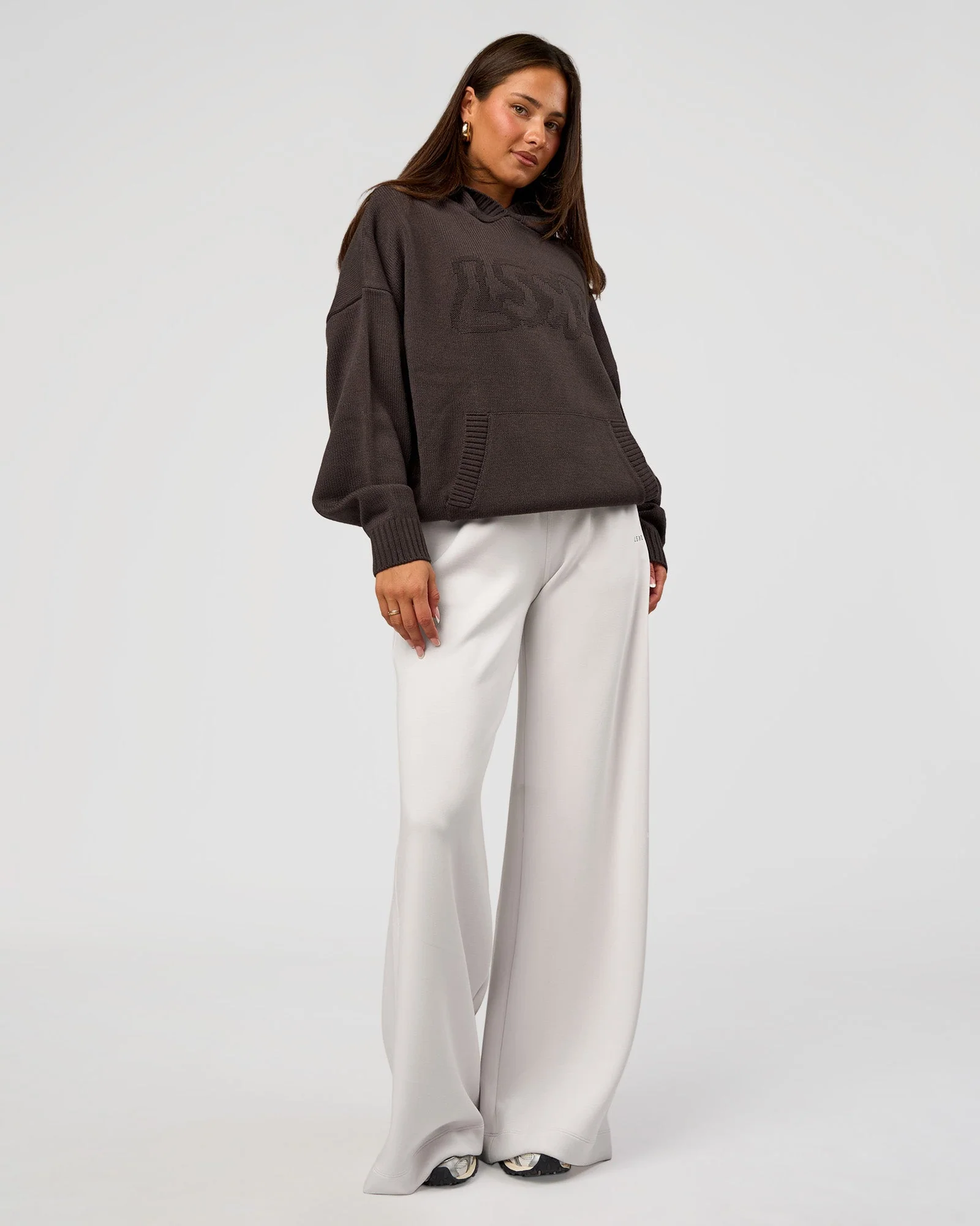 All Day Active Knitted Hoodie - Dark Storm - Image 7