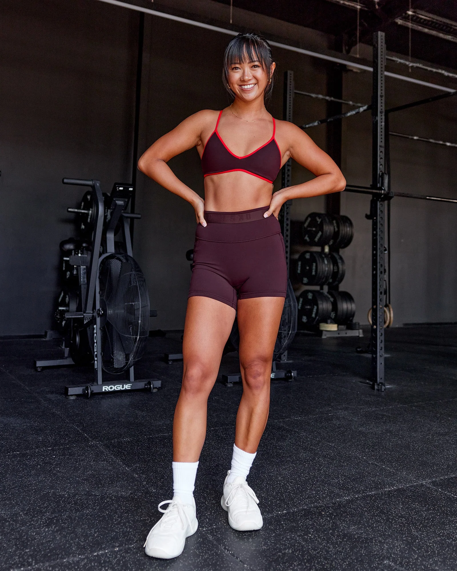 Ambience Sports Bra - Cherry Lacquer-Flame - Image 3