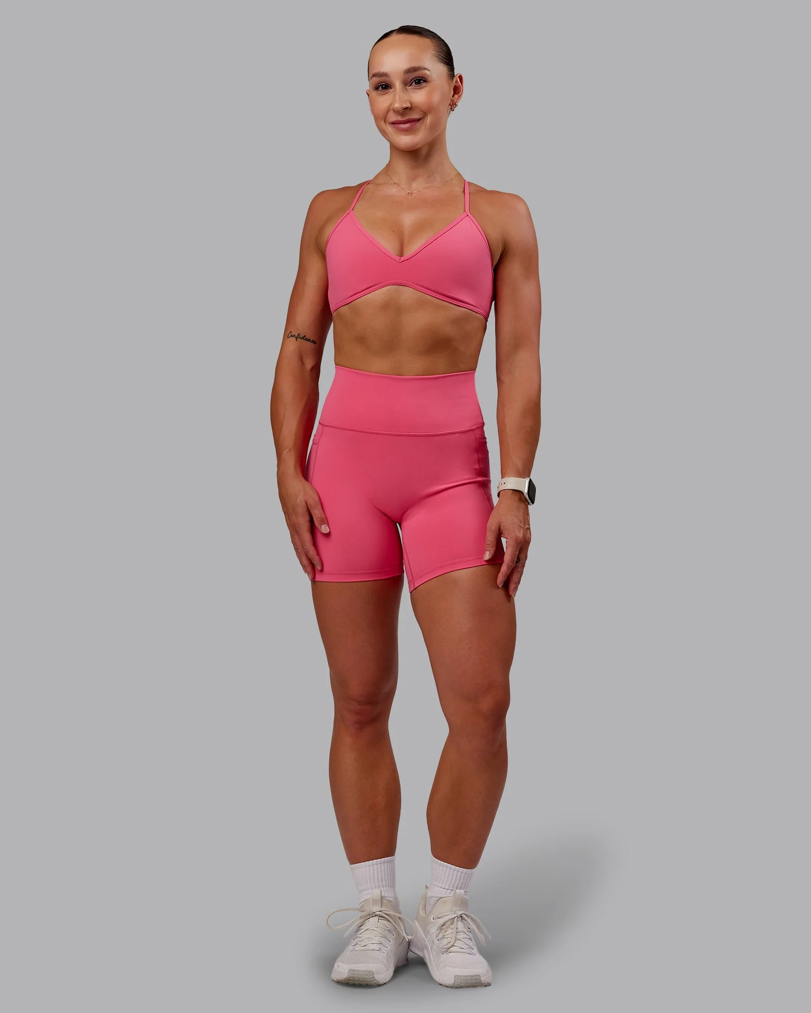 Ambience Sports Bra - Hot Pink - Image 5