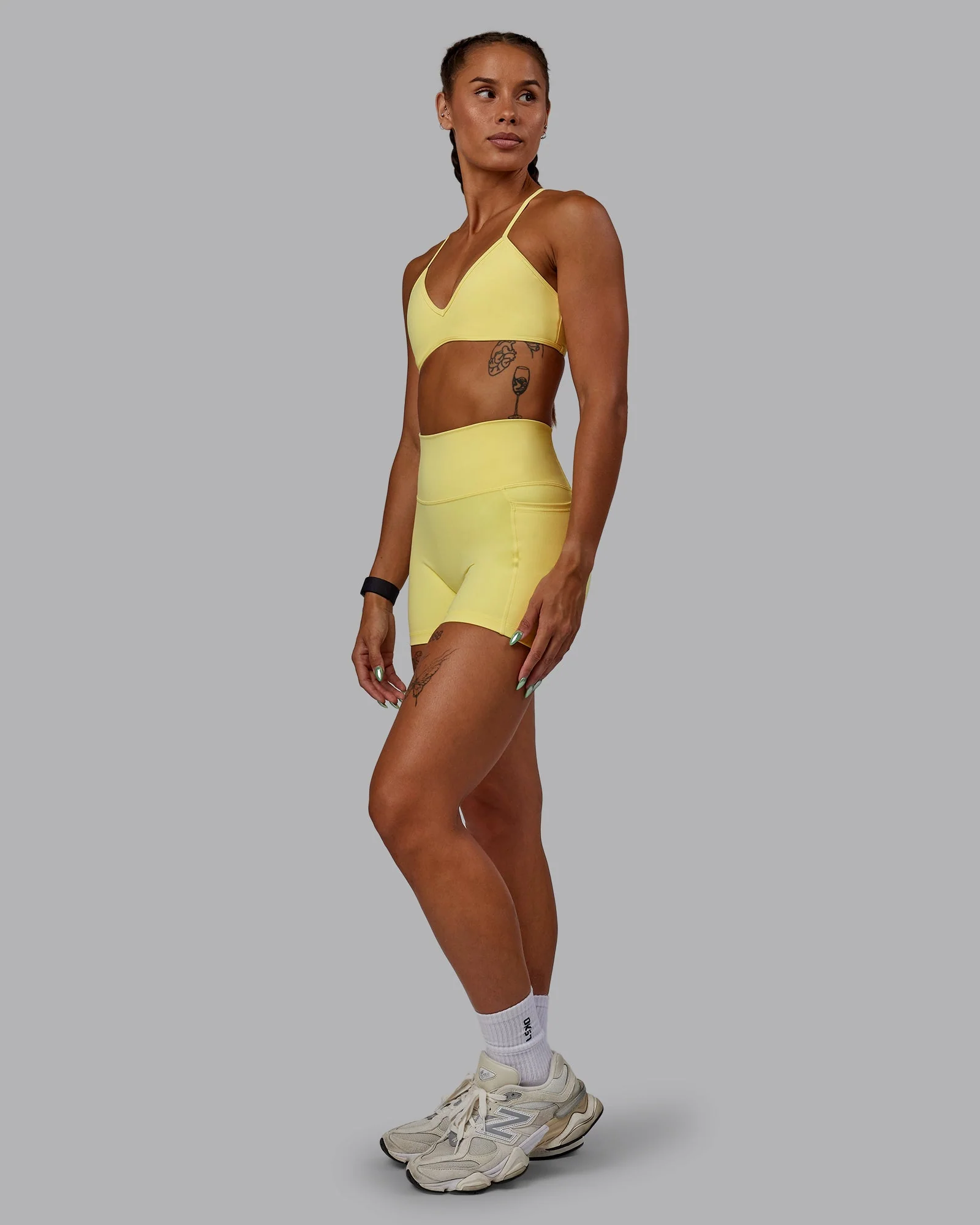 Ambience Sports Bra - Lemon Fizz - Image 3