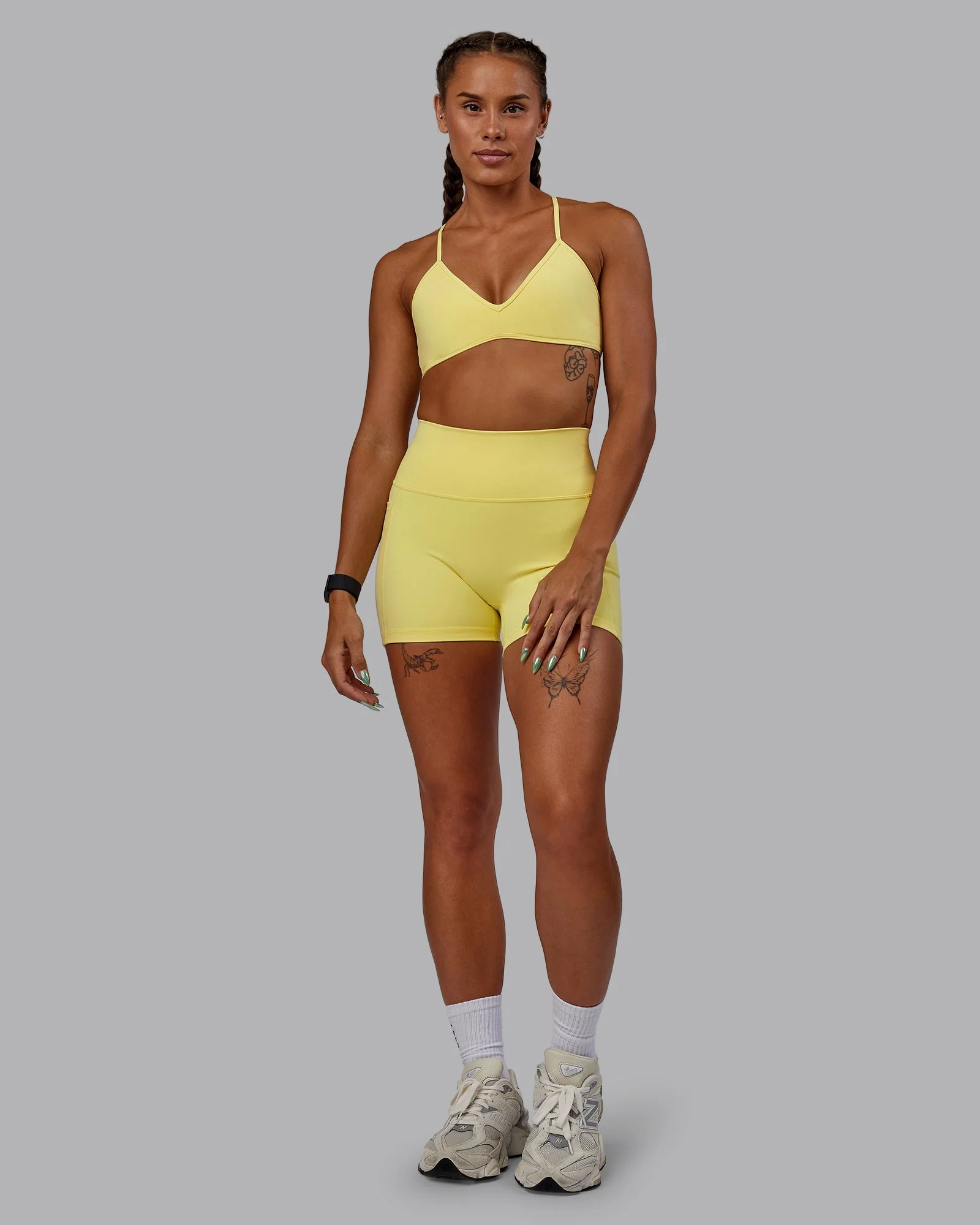 Ambience Sports Bra - Lemon Fizz - Image 5