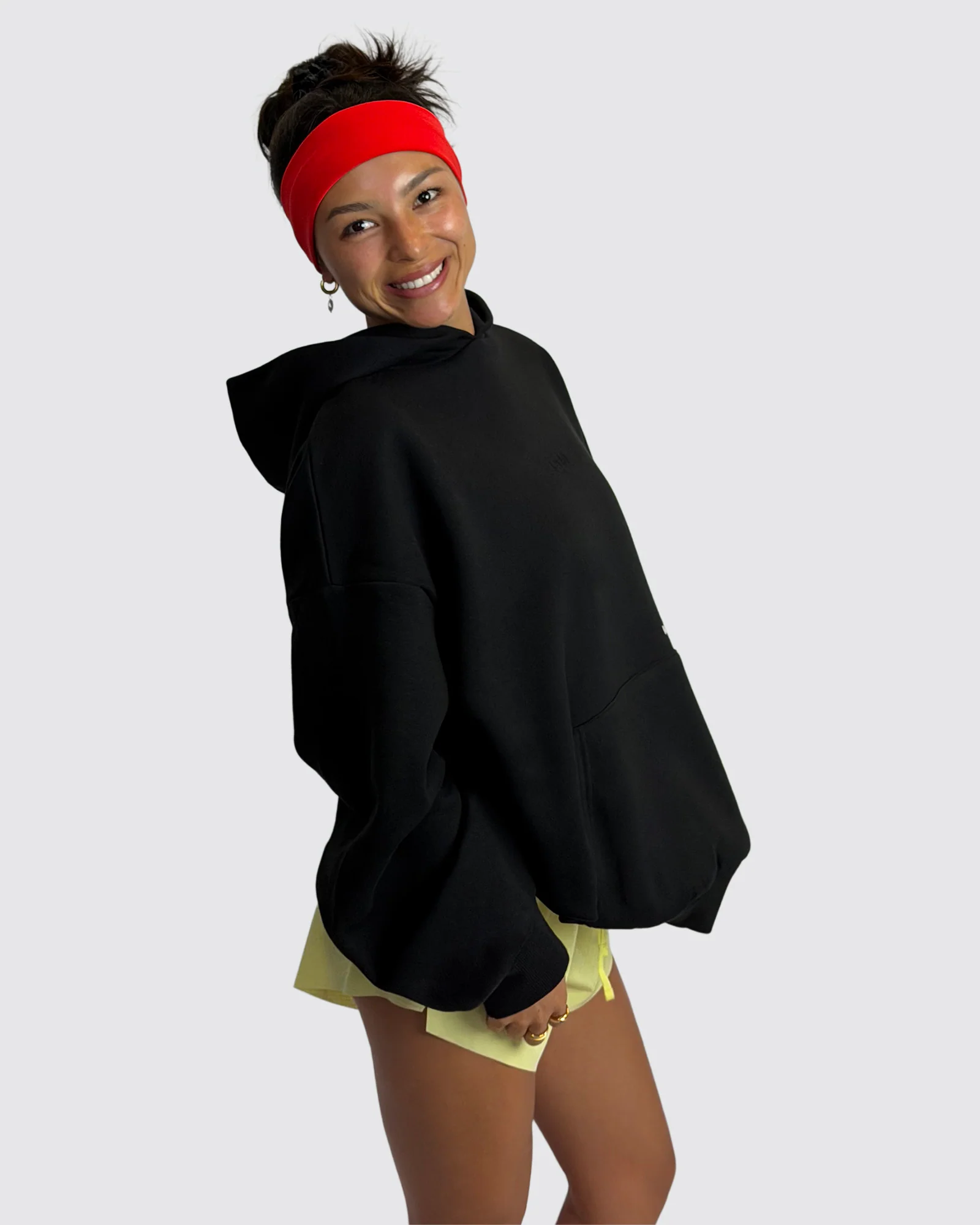Oversized Apres Run Club MVP Hoodie - Black - Image 5