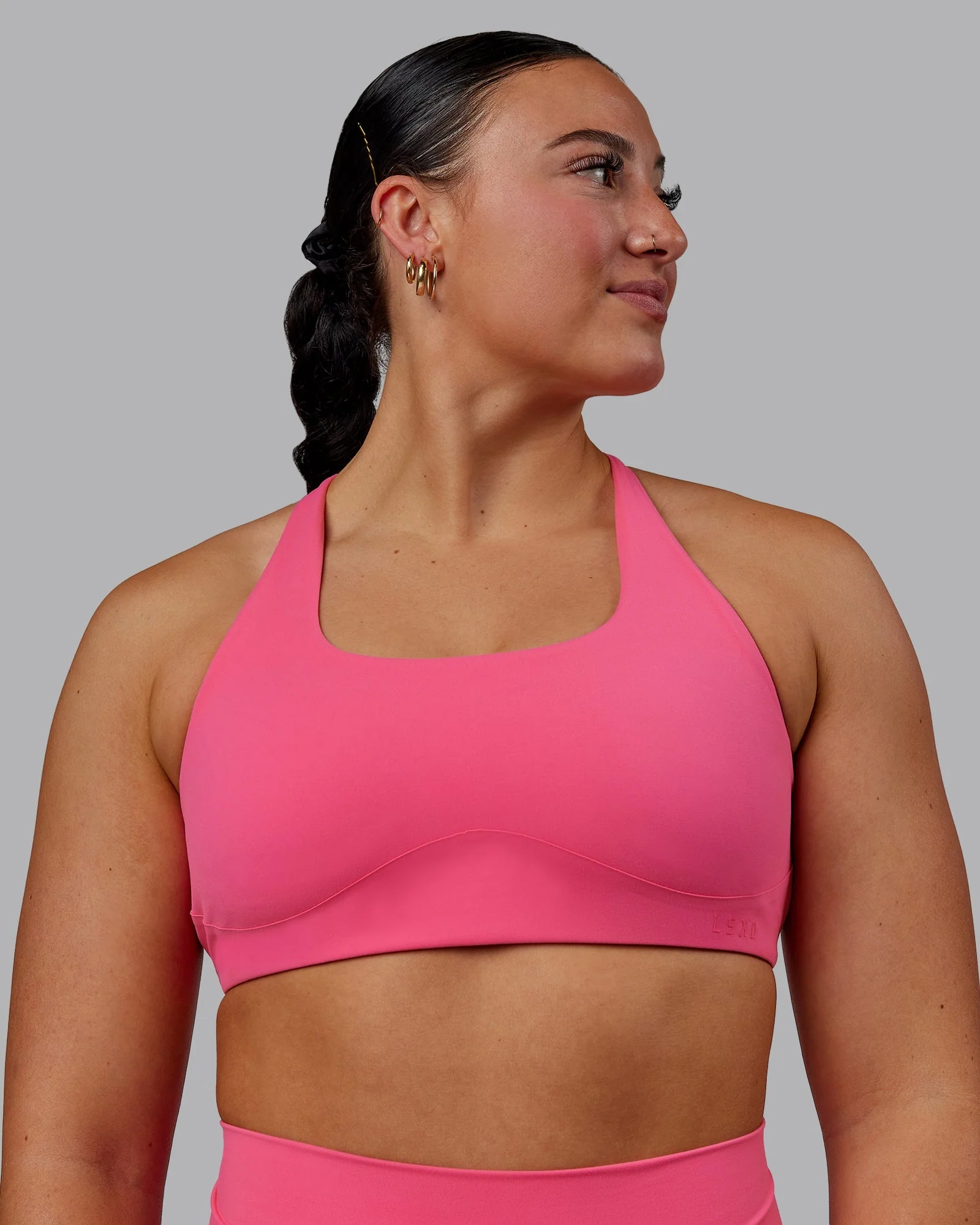 Aspire Sports Bra - Carmine Rose - Image 2