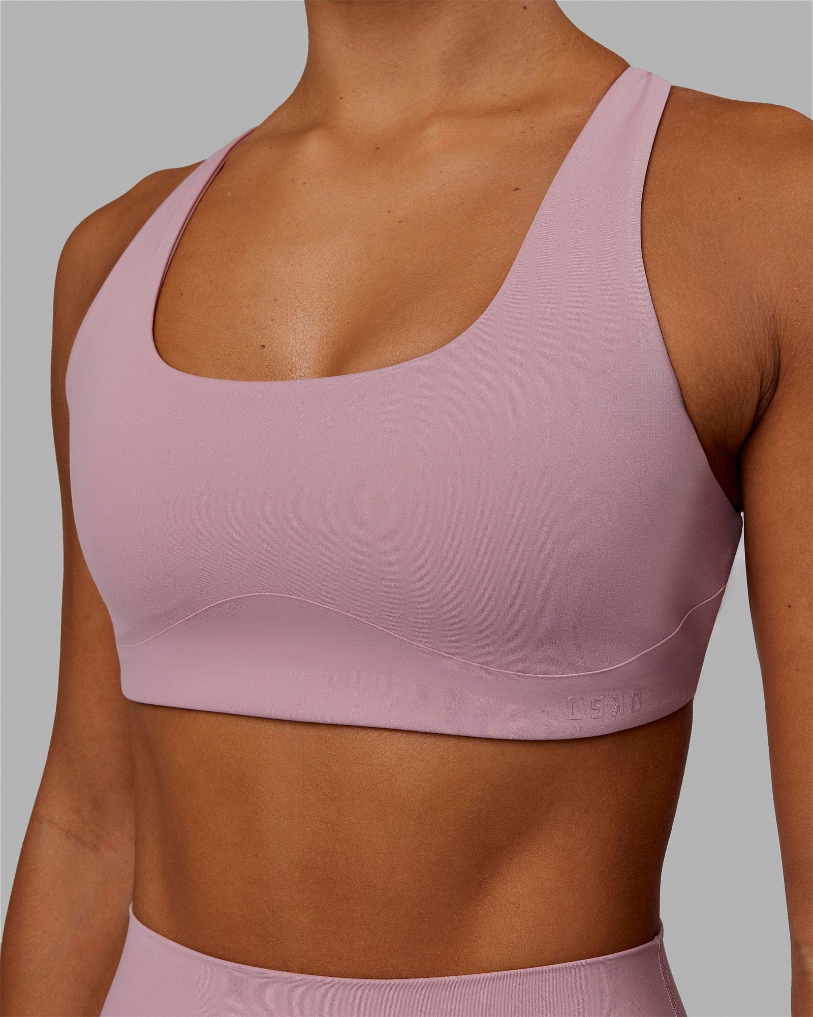 Aspire Sports Bra - Cosmetic Pink - Image 3