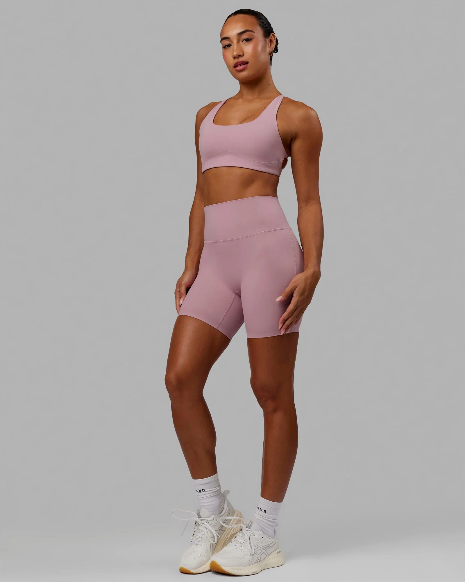 Aspire Sports Bra - Cosmetic Pink - Image 4