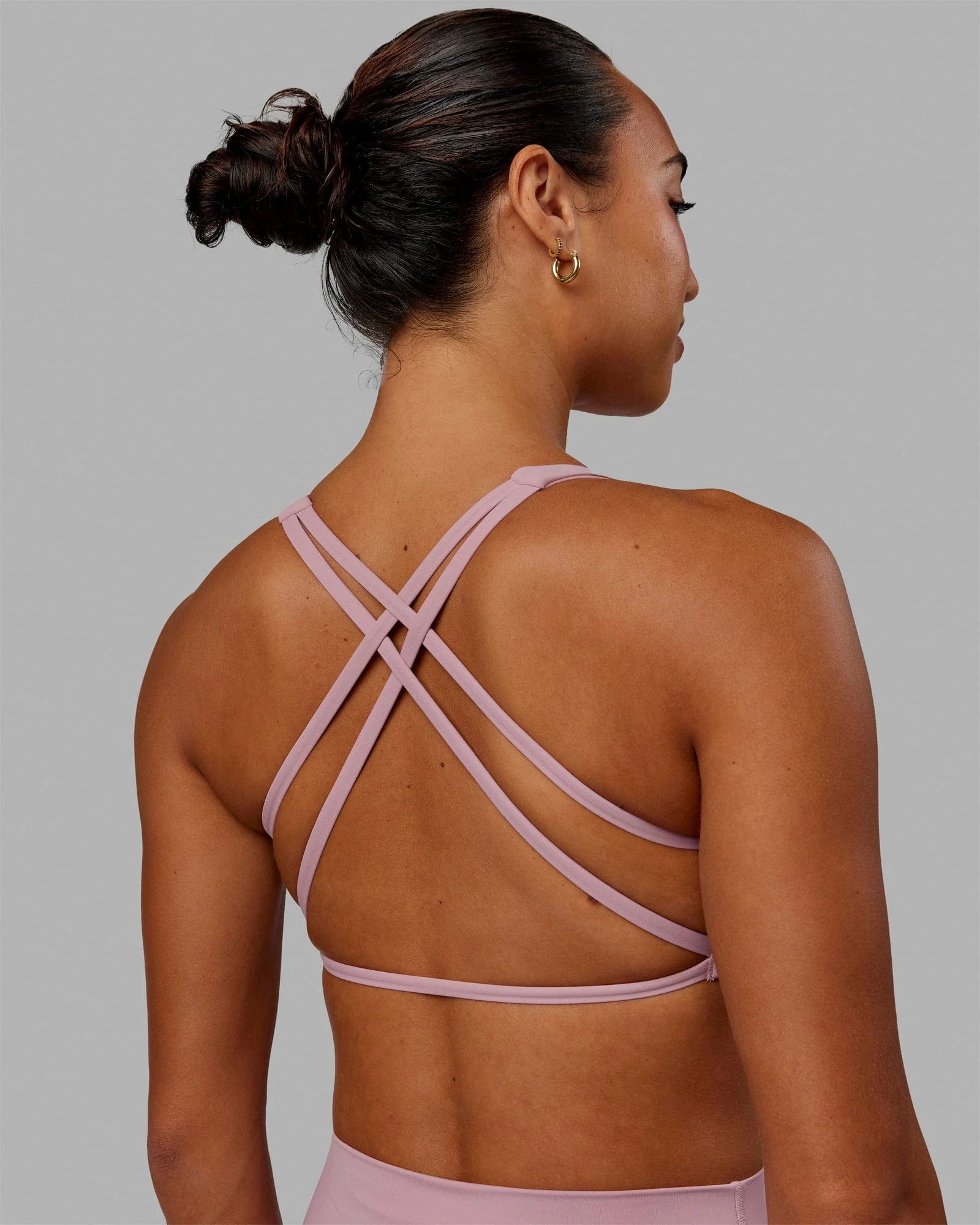 Aspire Sports Bra - Cosmetic Pink - Image 6