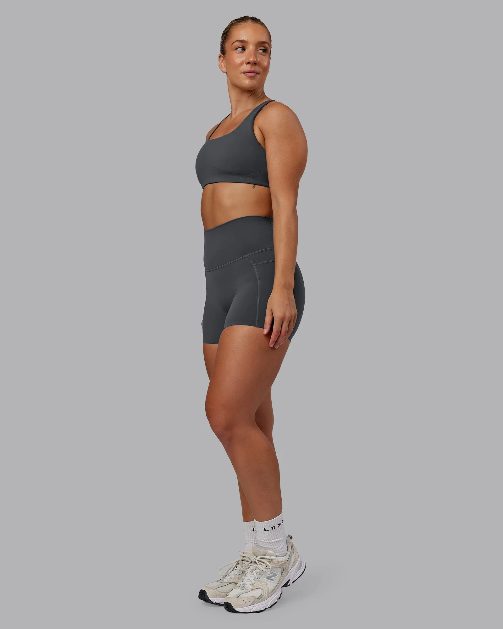 Aspire Sports Bra - Dark Storm - Image 6