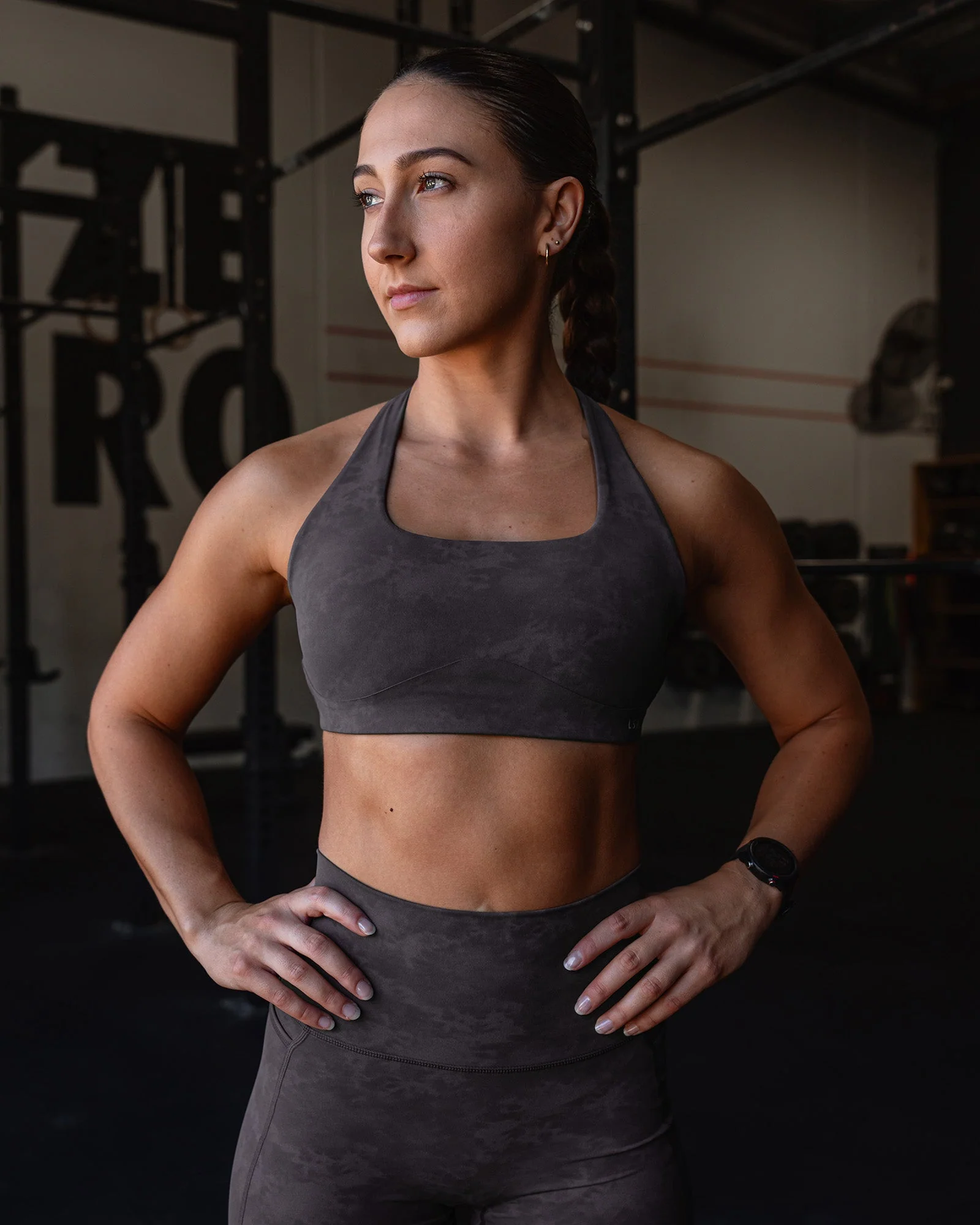Aspire Sports Bra - Dark Storm Wash - Image 4